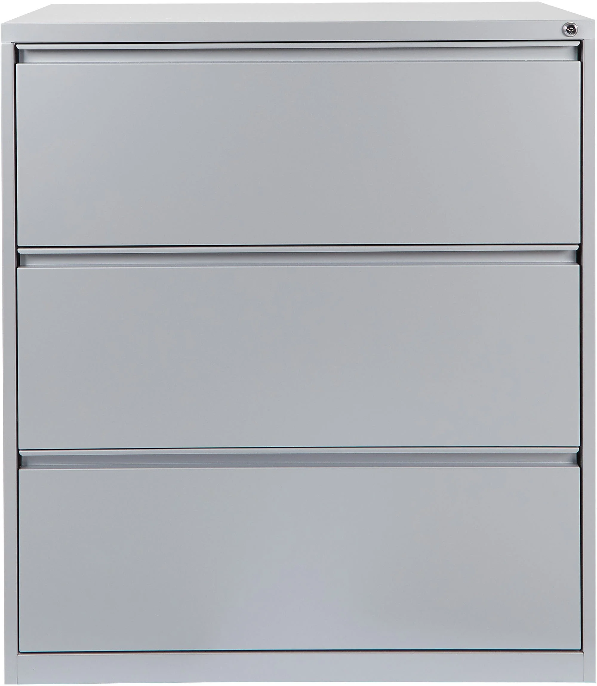 Office Star 3 Drawer Lateral File With Core-Removeable Lock & Adjustable Glides [LF3] - Image 11