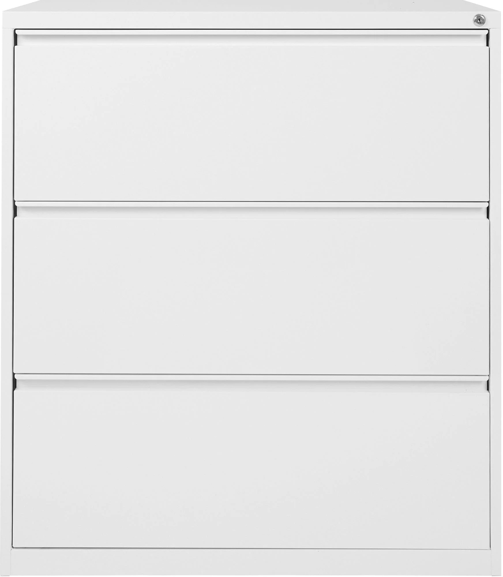 Office Star 3 Drawer Lateral File With Core-Removeable Lock & Adjustable Glides [LF3] - Image 12