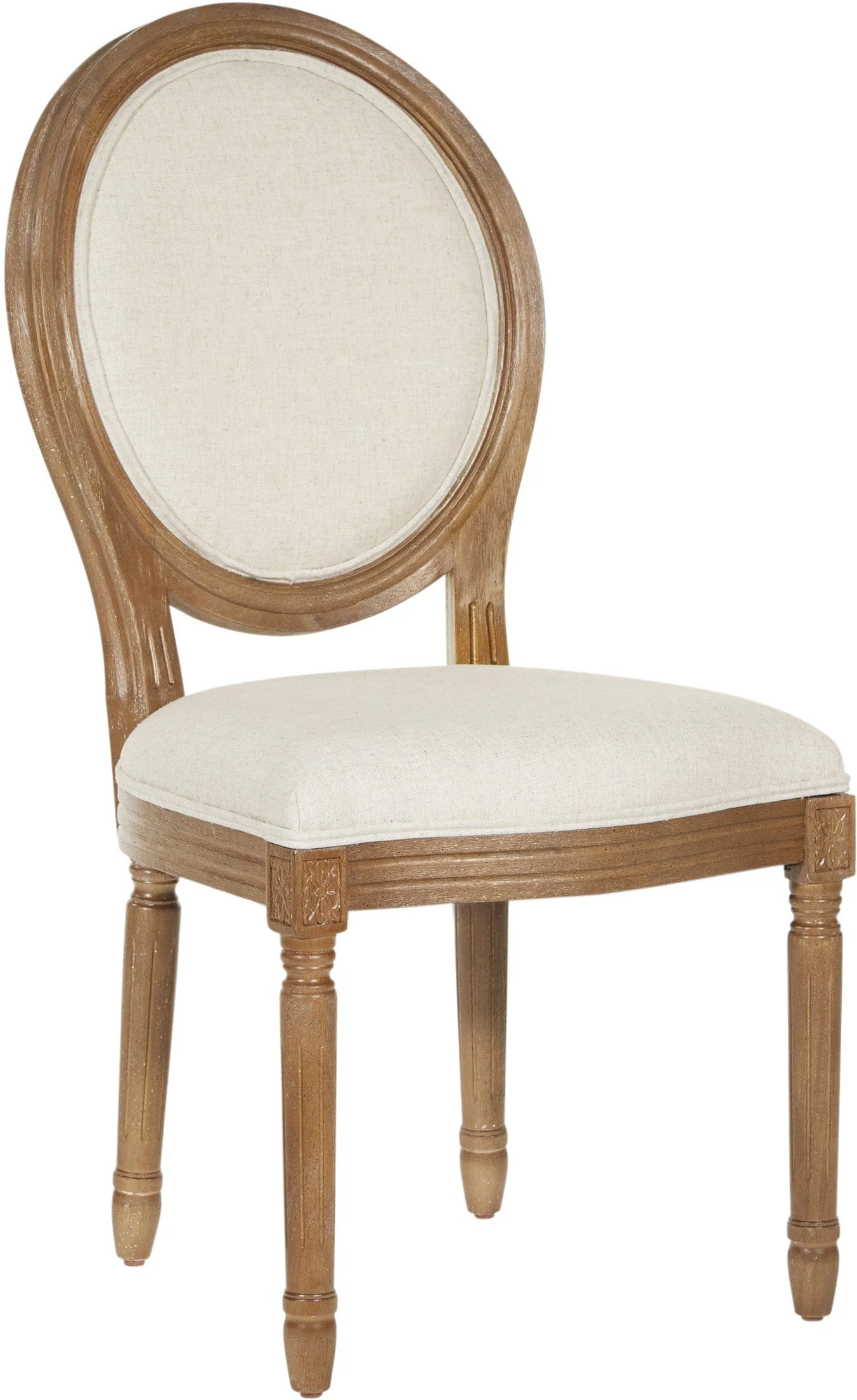 Office Star Lillian Oval Back Chair, 2-Pack [LLA2]
