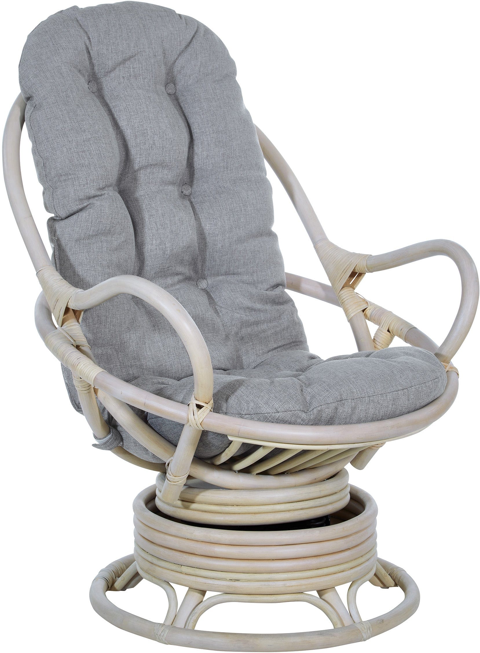 Office Star Lanai Rattan Swivel Rocker [LNI] - Image 2