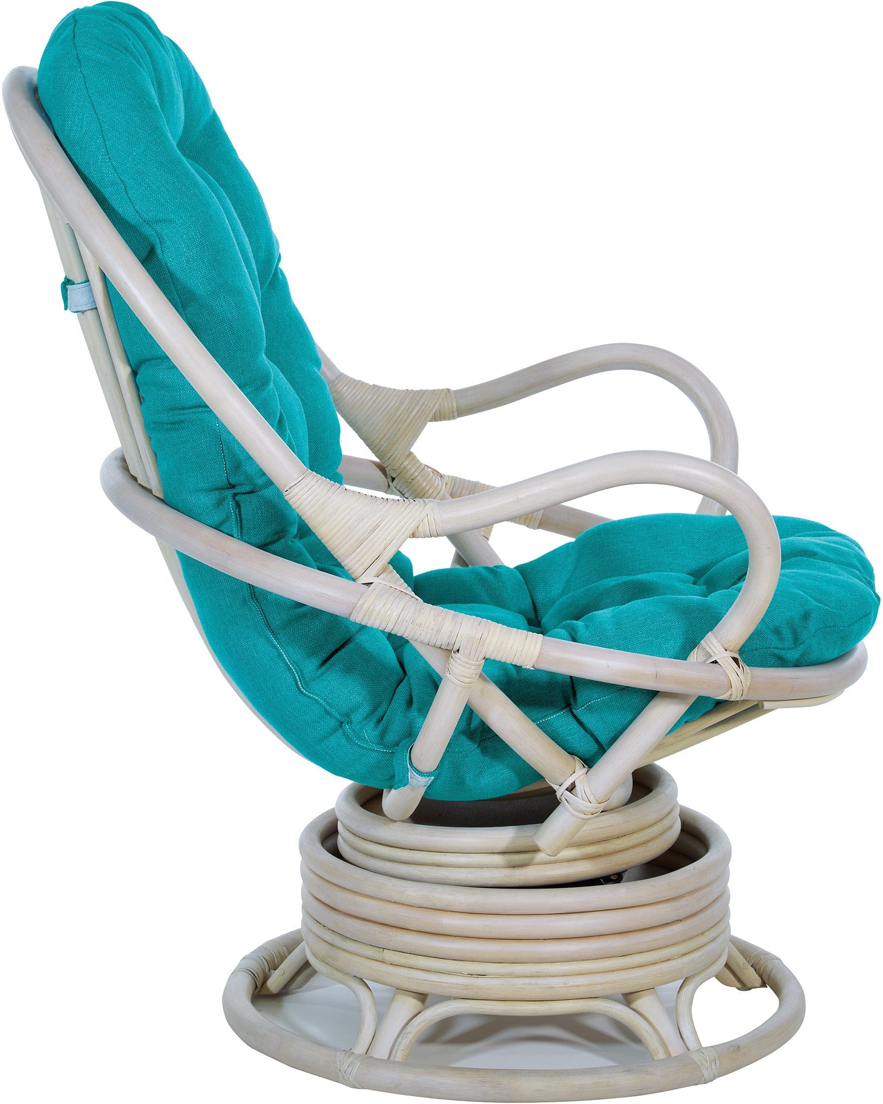 Office Star Lanai Rattan Swivel Rocker [LNI] - Image 7
