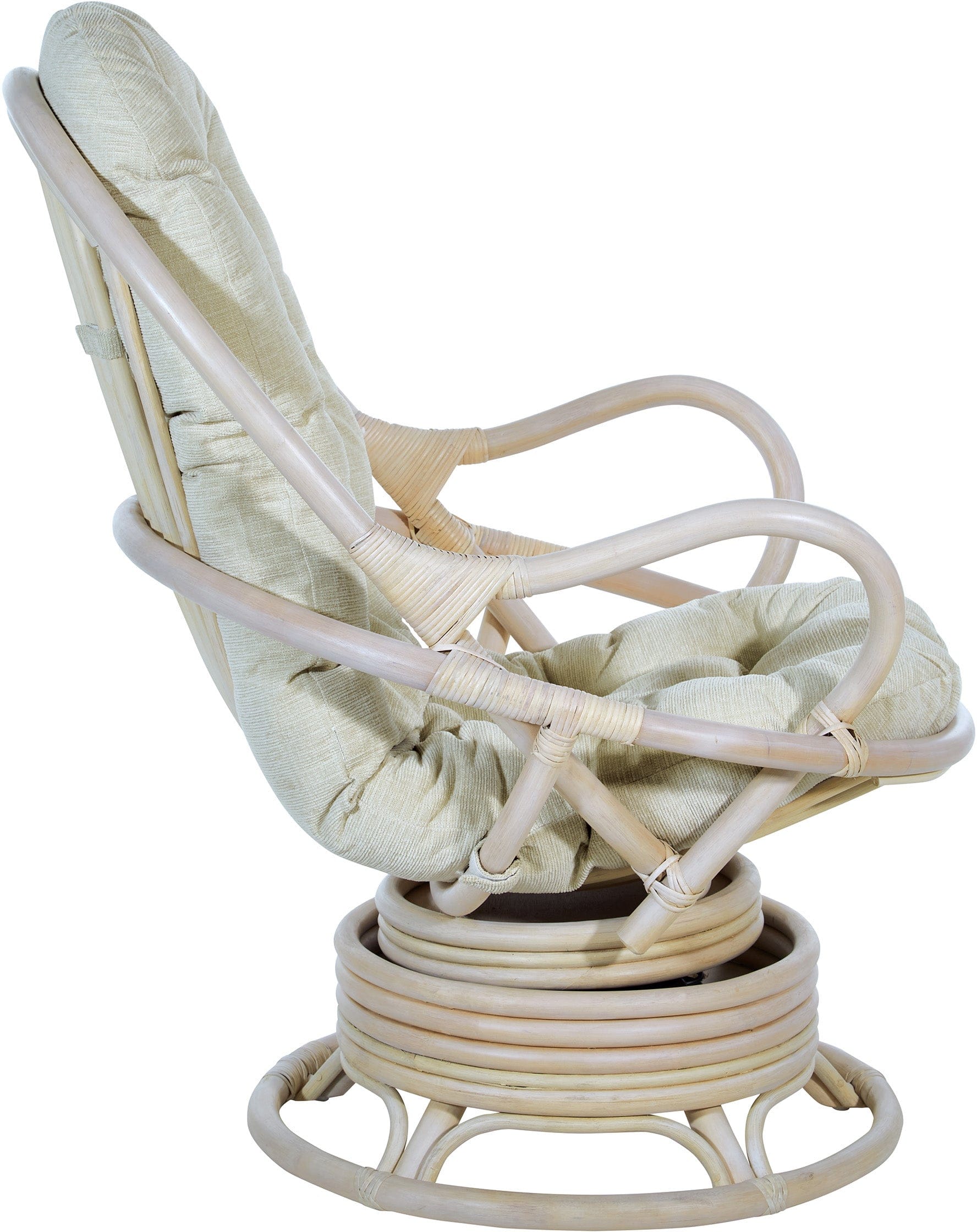 Office Star Lanai Rattan Swivel Rocker [LNI] - Image 9