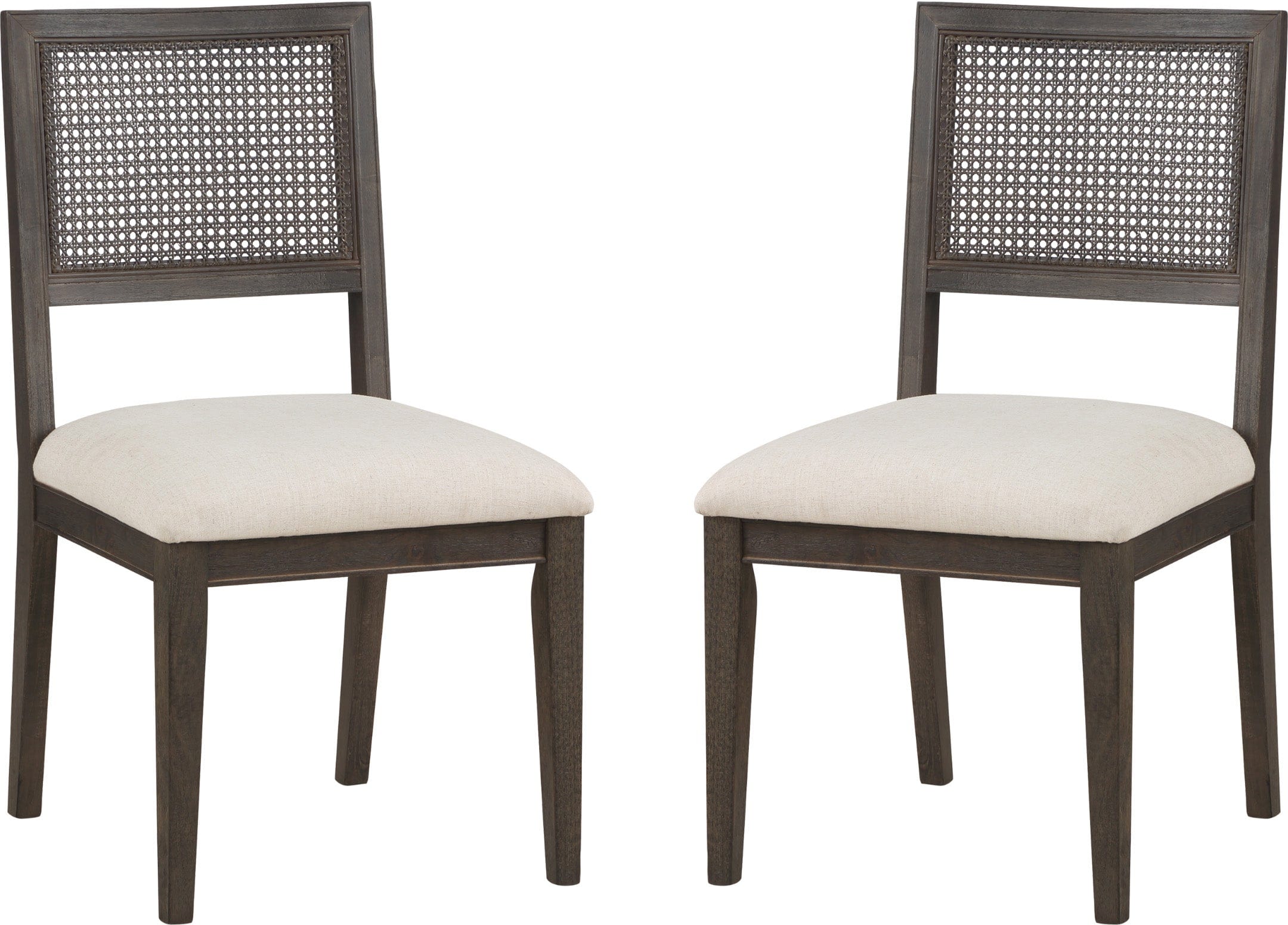 Office Star Lantana Cane Back Dining Chair, 2-Pack [LNTDC2] - Image 2