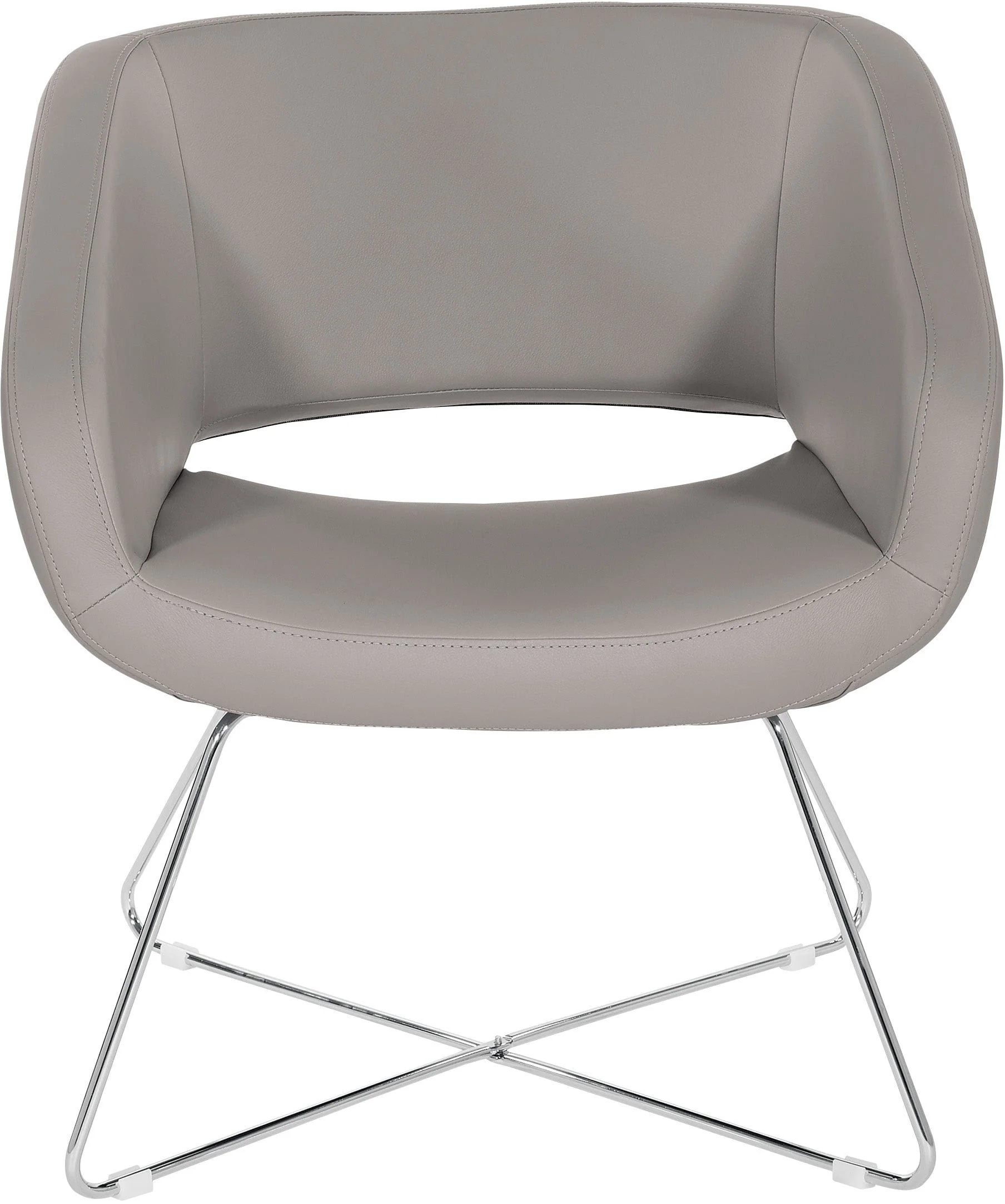 Office Star Faux Leather Lounge Chair [LRL] - Image 4