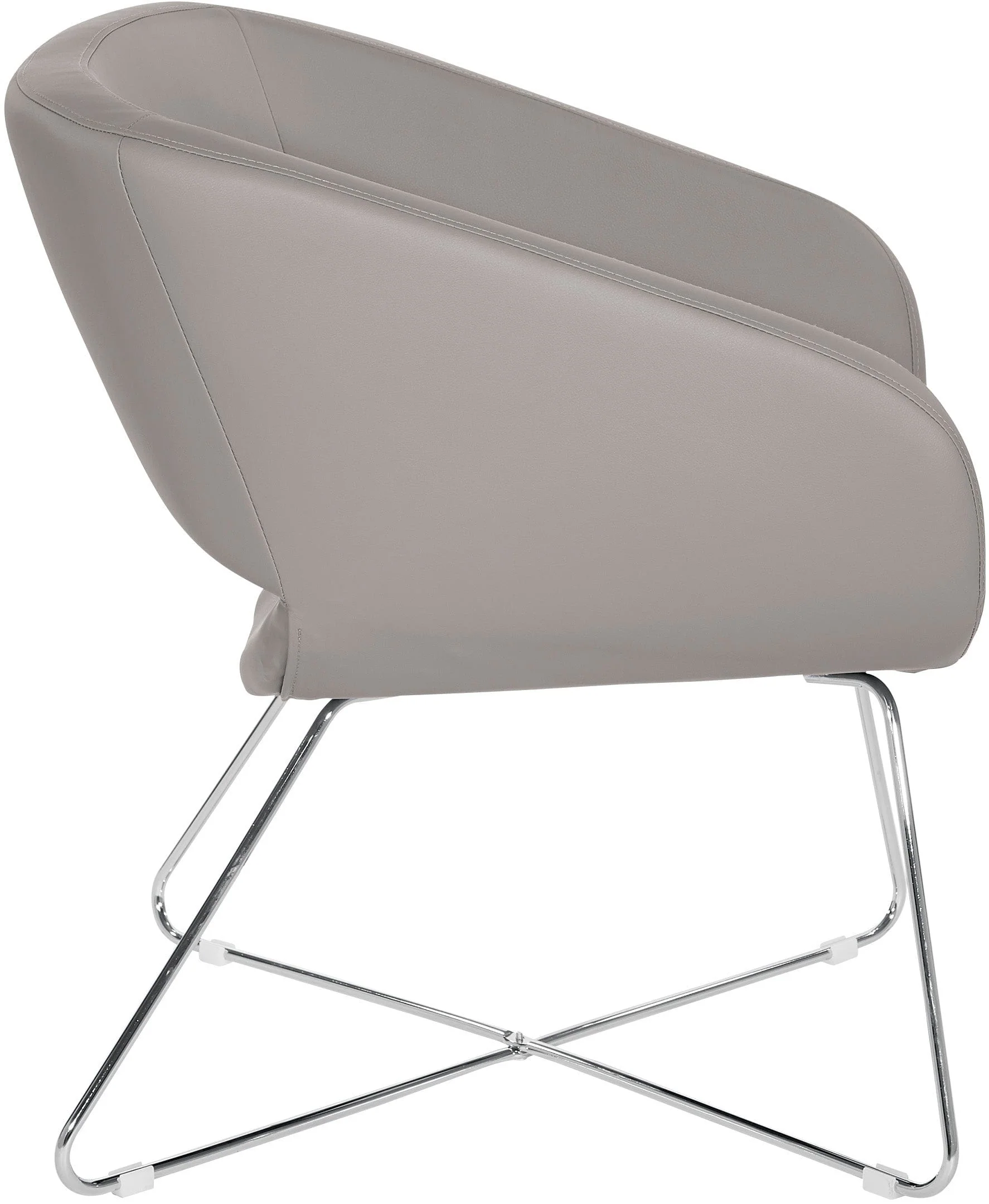 Office Star Faux Leather Lounge Chair [LRL] - Image 7