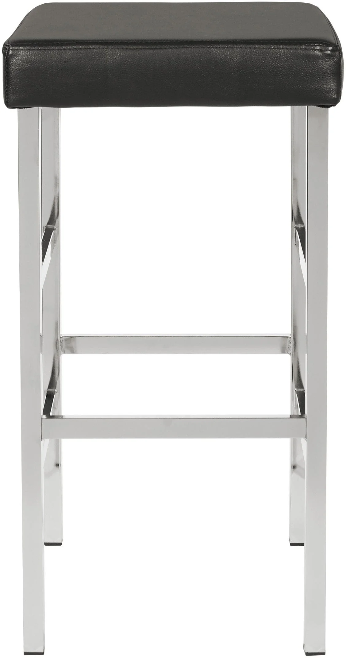 Office Star Polished Chrome Backless Stool [MET13] - Image 11