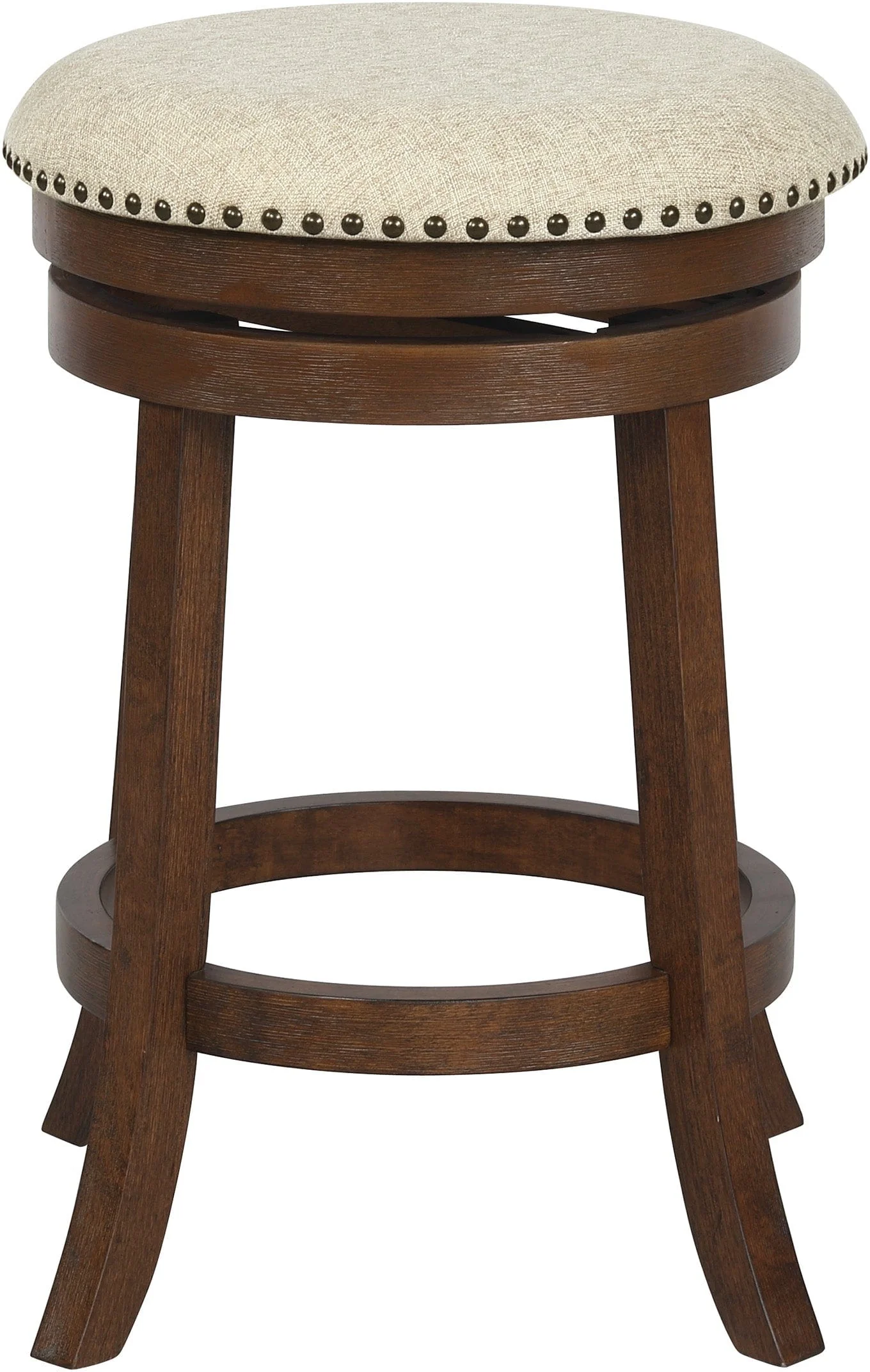 Office Star Round Backless Swivel Stool, 2-Pack [MET17] - Image 13