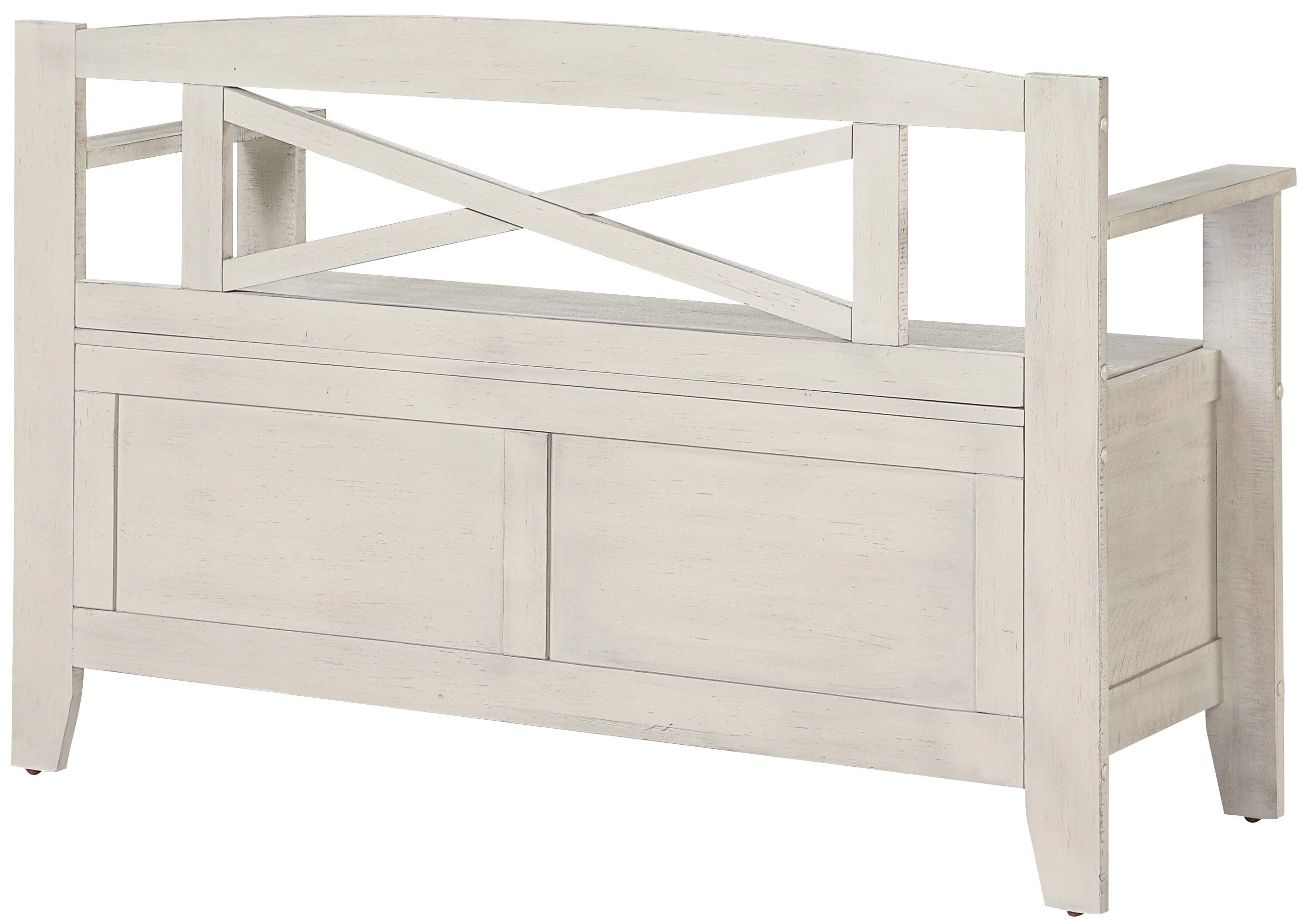 OSP Designs Metro Entry Way Bench Black [MET42] - Image 10