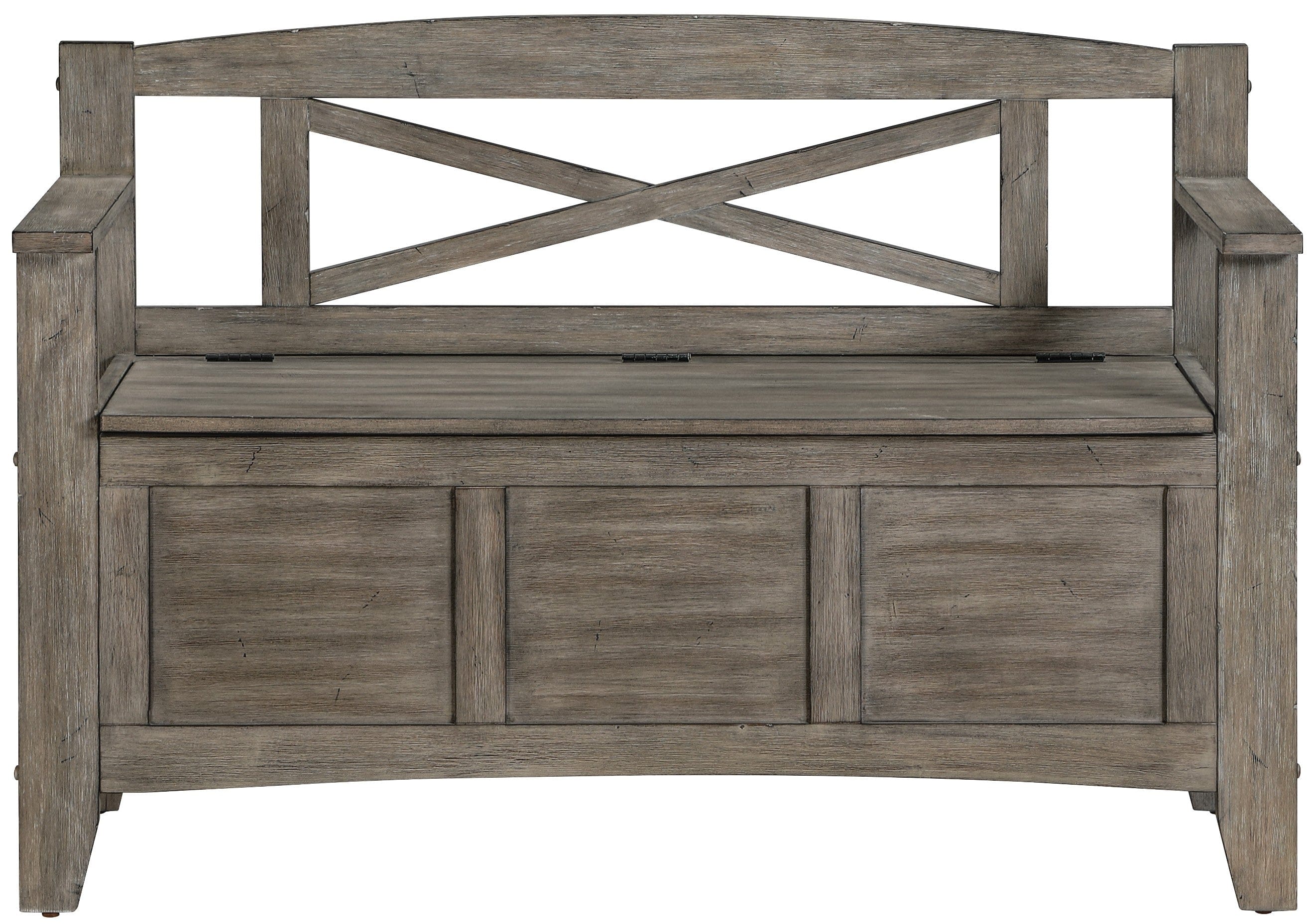OSP Designs Metro Entry Way Bench Black [MET42] - Image 16