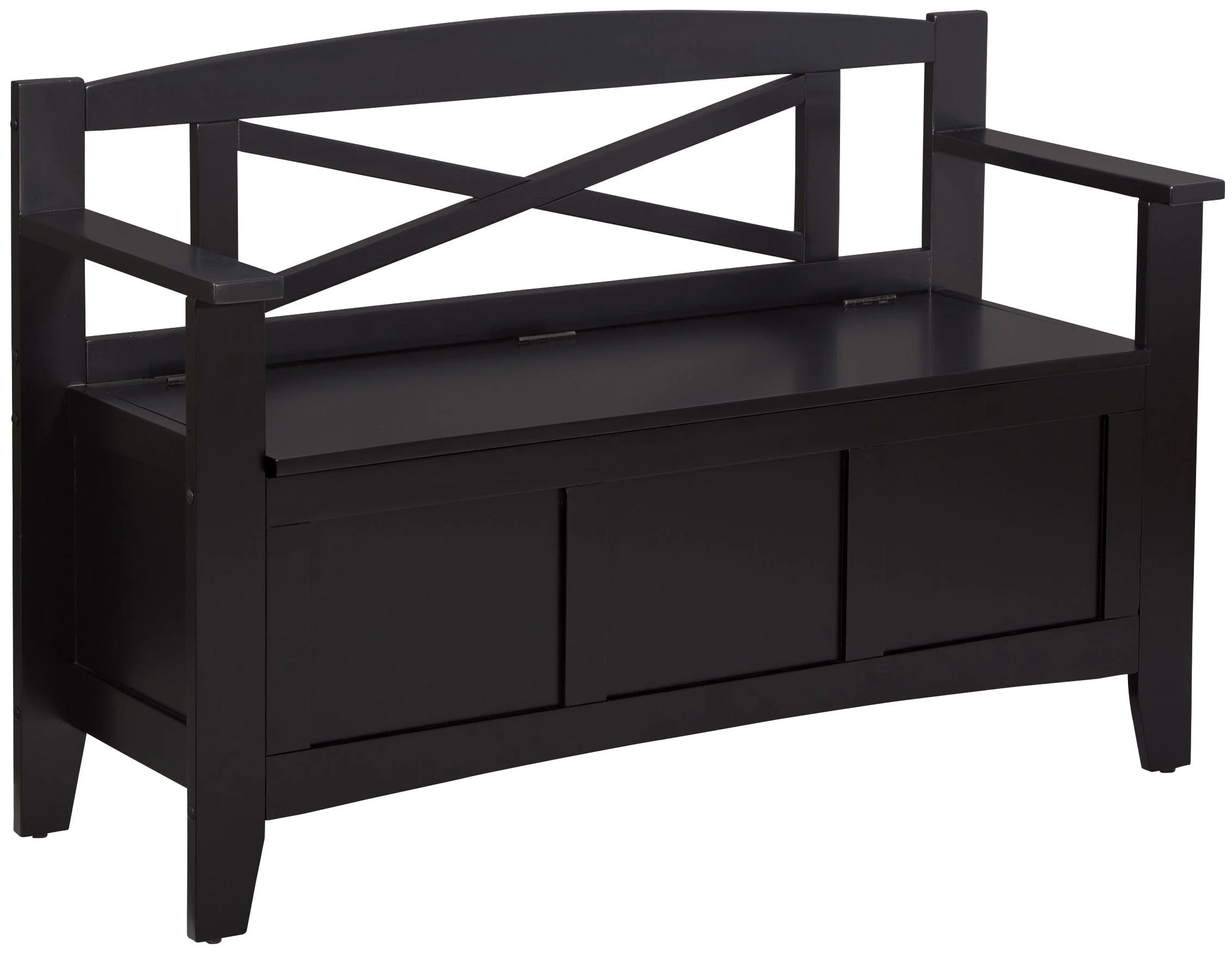 OSP Designs Metro Entry Way Bench Black [MET42] - Image 18