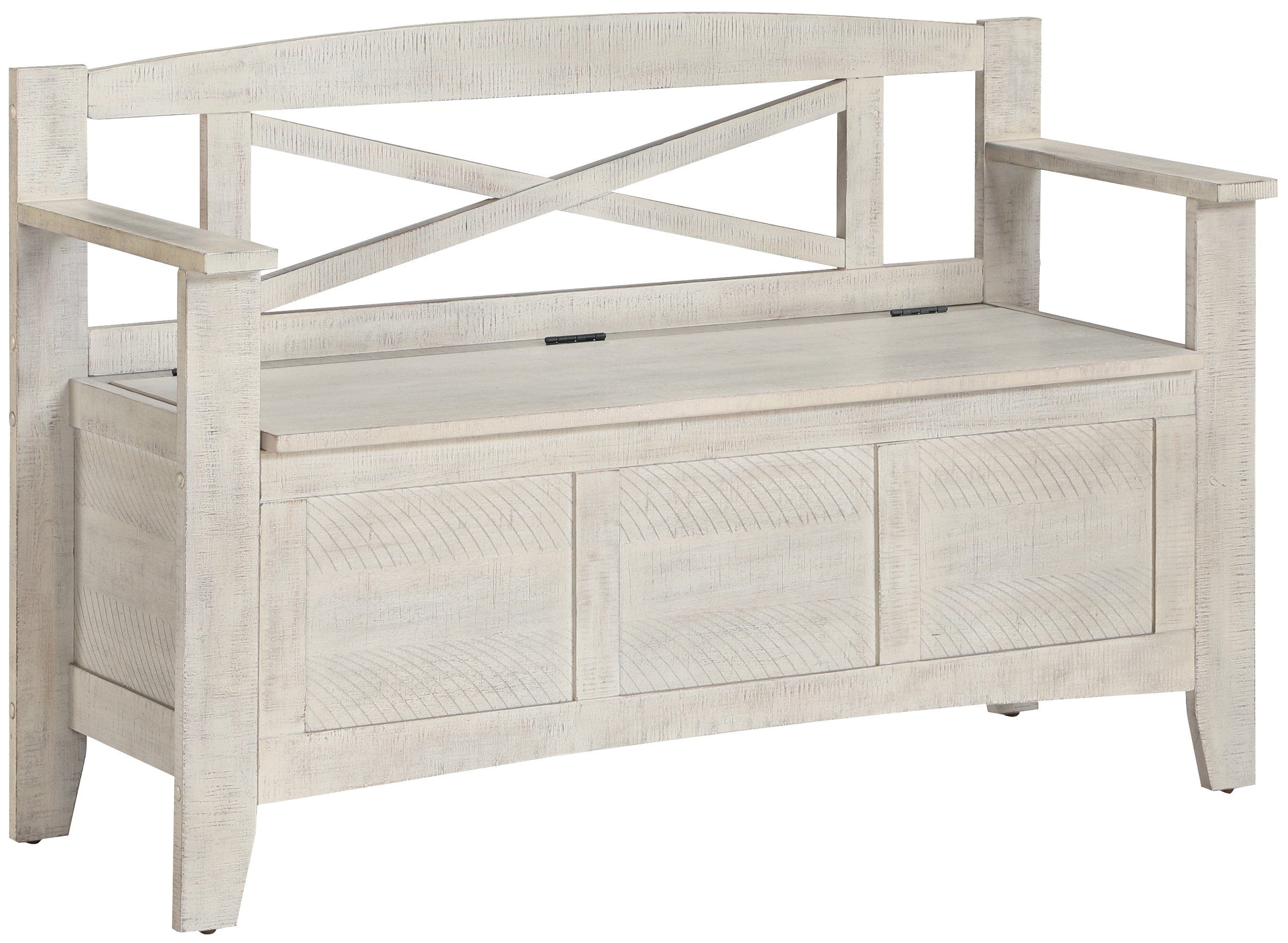 OSP Designs Metro Entry Way Bench Black [MET42] - Image 20