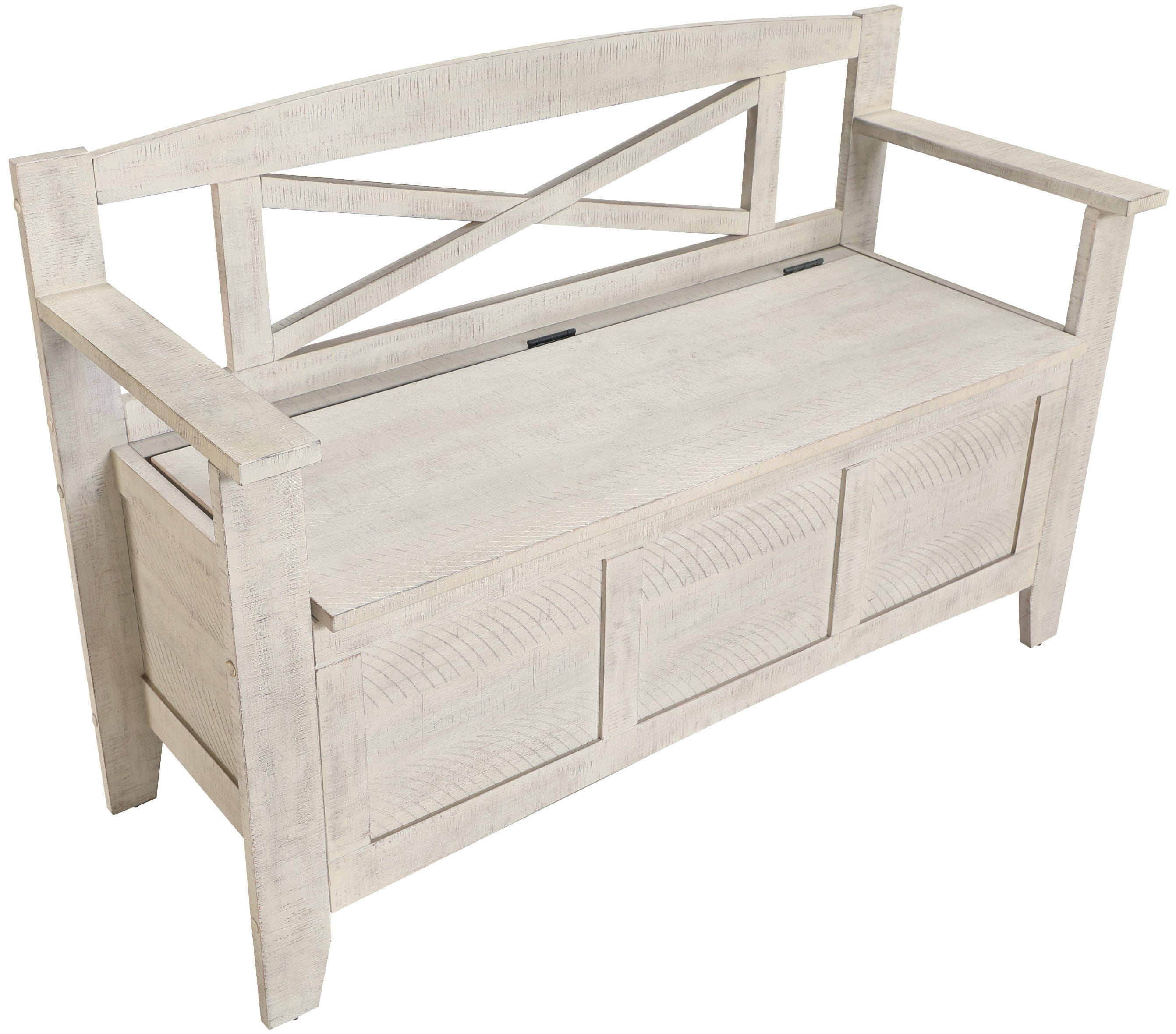 OSP Designs Metro Entry Way Bench Black [MET42] - Image 21