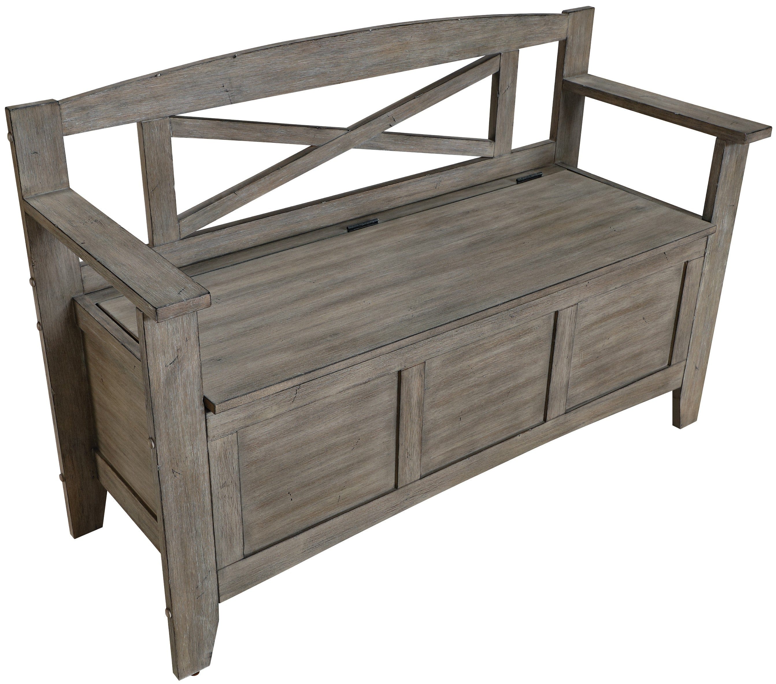 OSP Designs Metro Entry Way Bench Black [MET42] - Image 22
