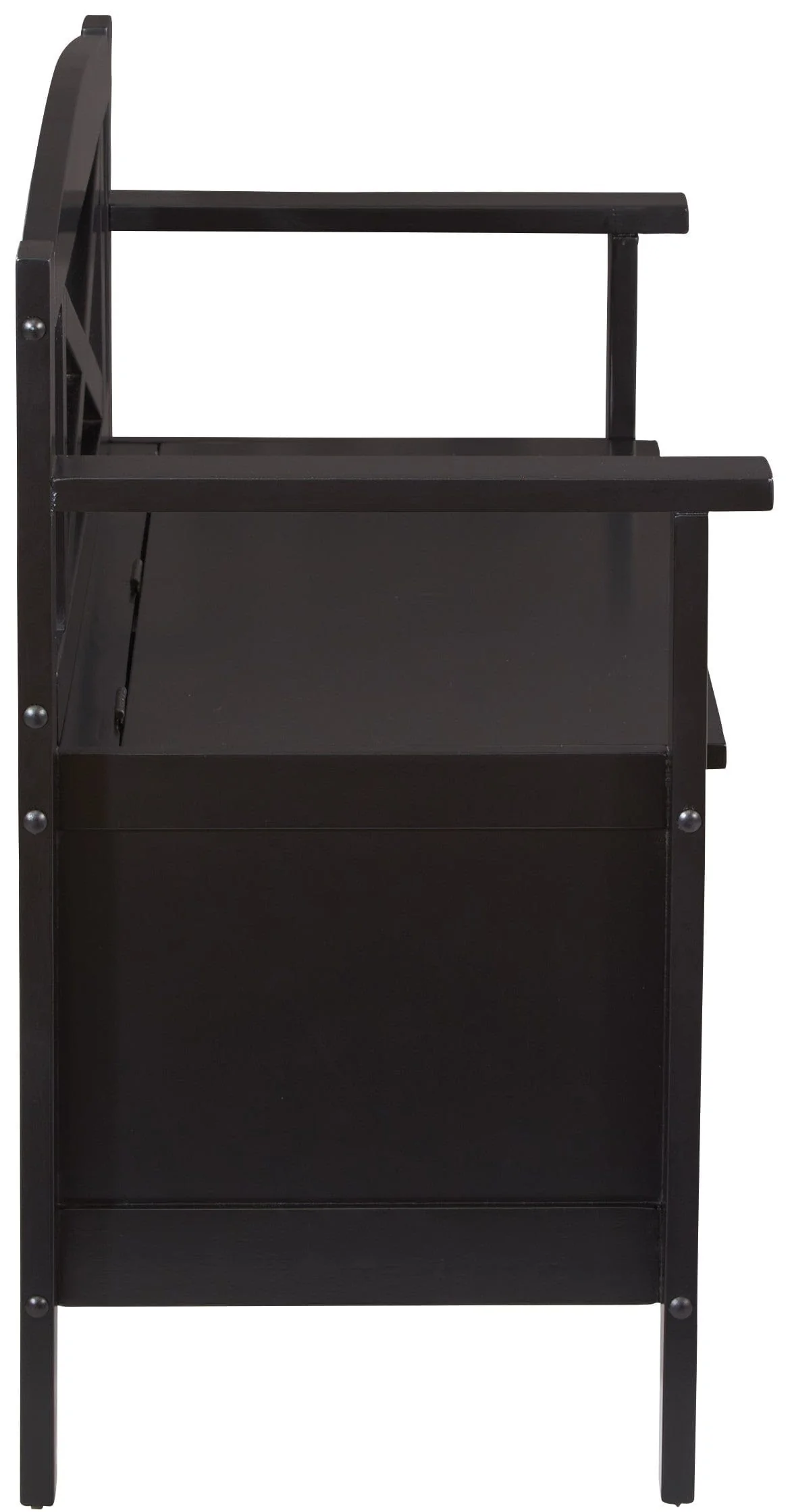 OSP Designs Metro Entry Way Bench Black [MET42] - Image 32