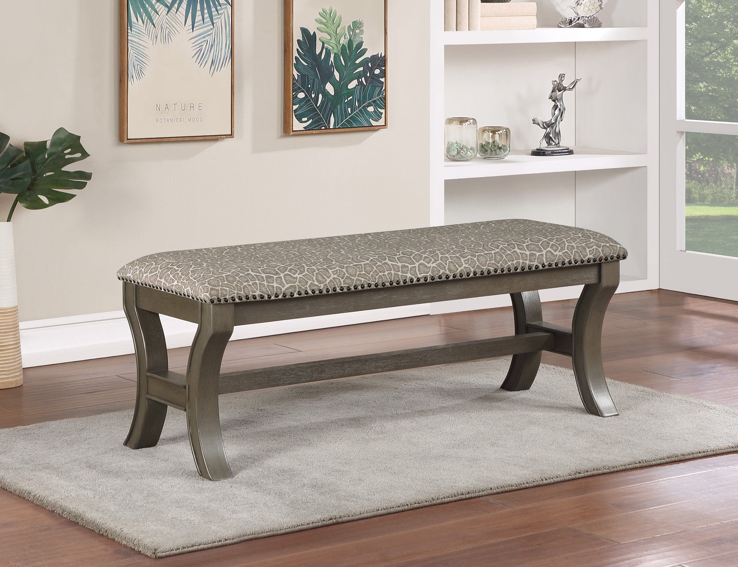 Office Star Monaco 48" Bench [MN] - Image 2