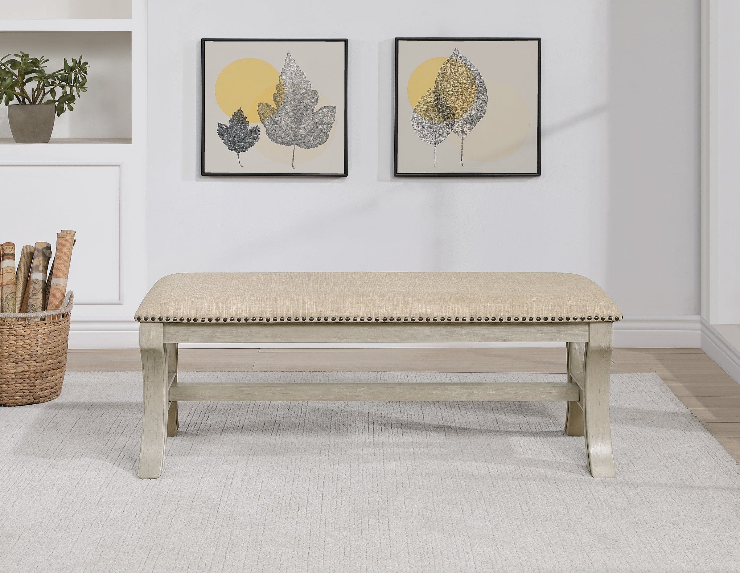 Office Star Monaco 48" Bench [MN] - Image 5