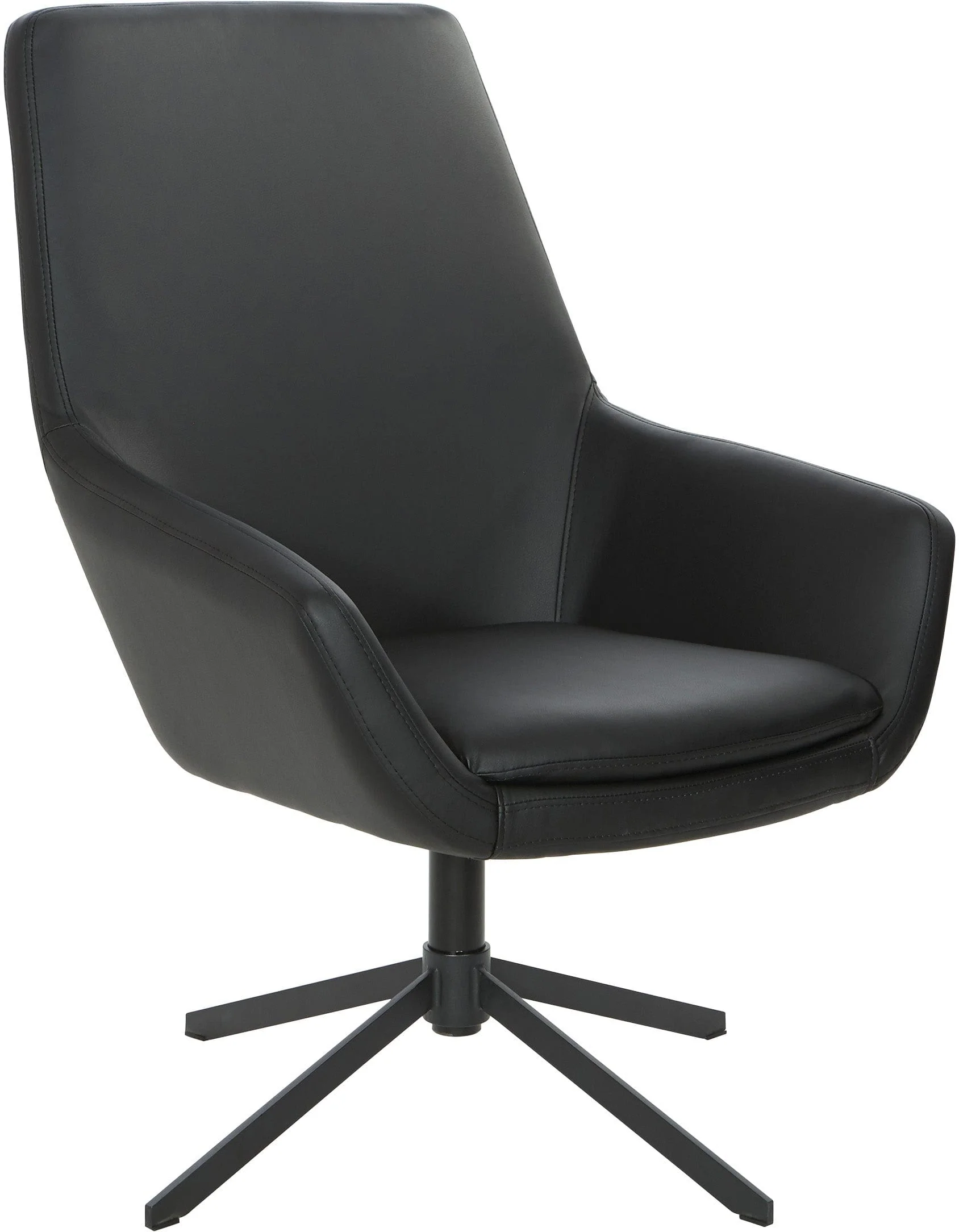 Office Star Modern Scoop Office Chair [FL80228] - Image 3