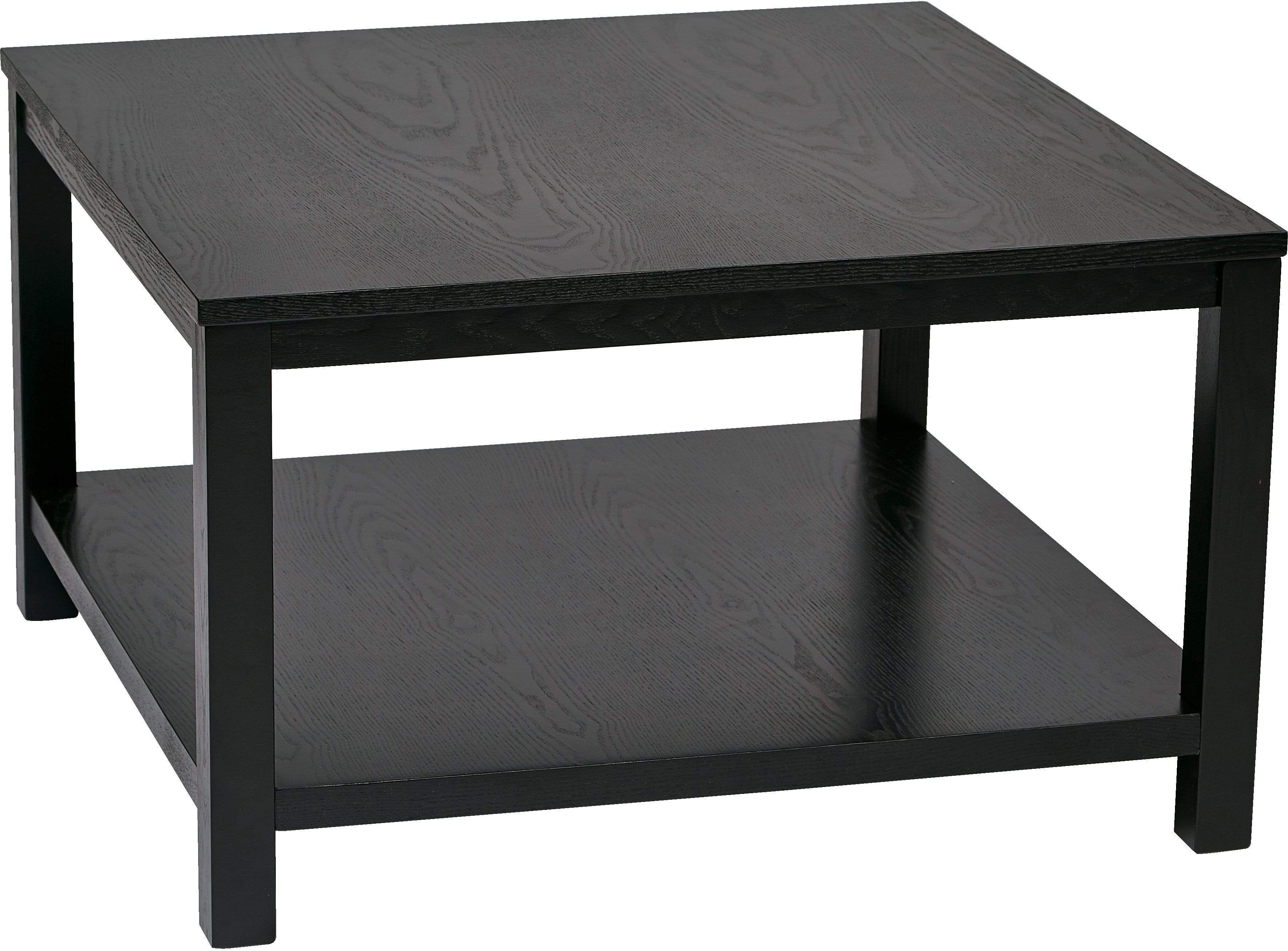 Office Star Ave Six Merge 30" Square Coffee Table Mahogany [MRG12SR1] - Image 4