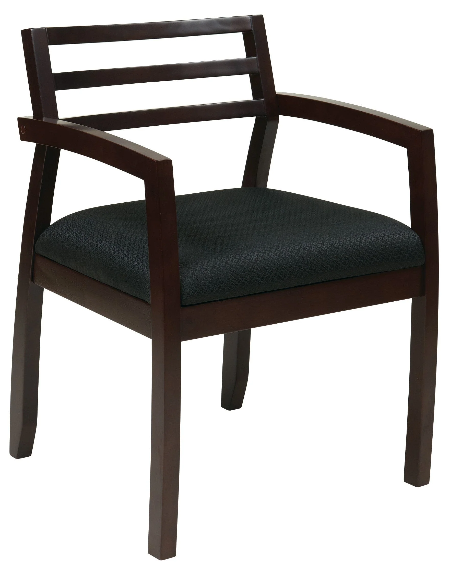 Office Star OSP Furniture Napa Guest Chair Wood Back [NAP91] - Image 2