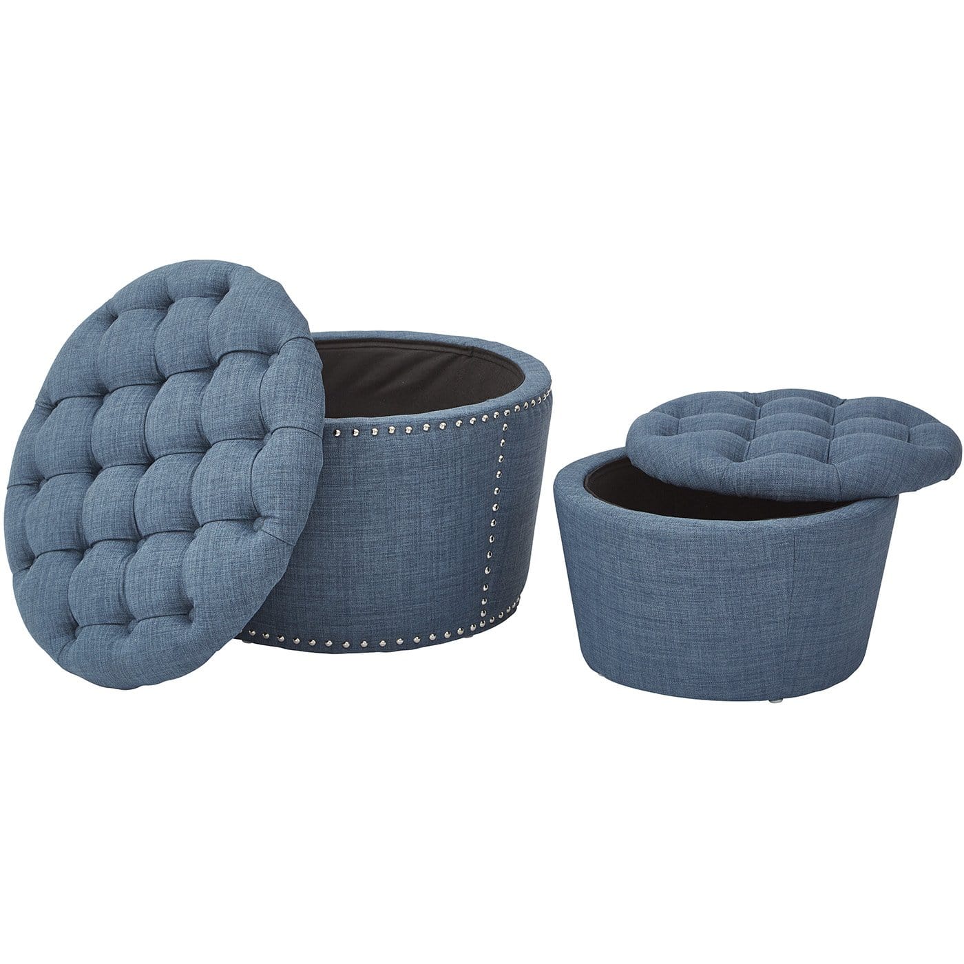 Office Star OSP Accents Lacey Tufted Storage Set [SB239] - Image 8