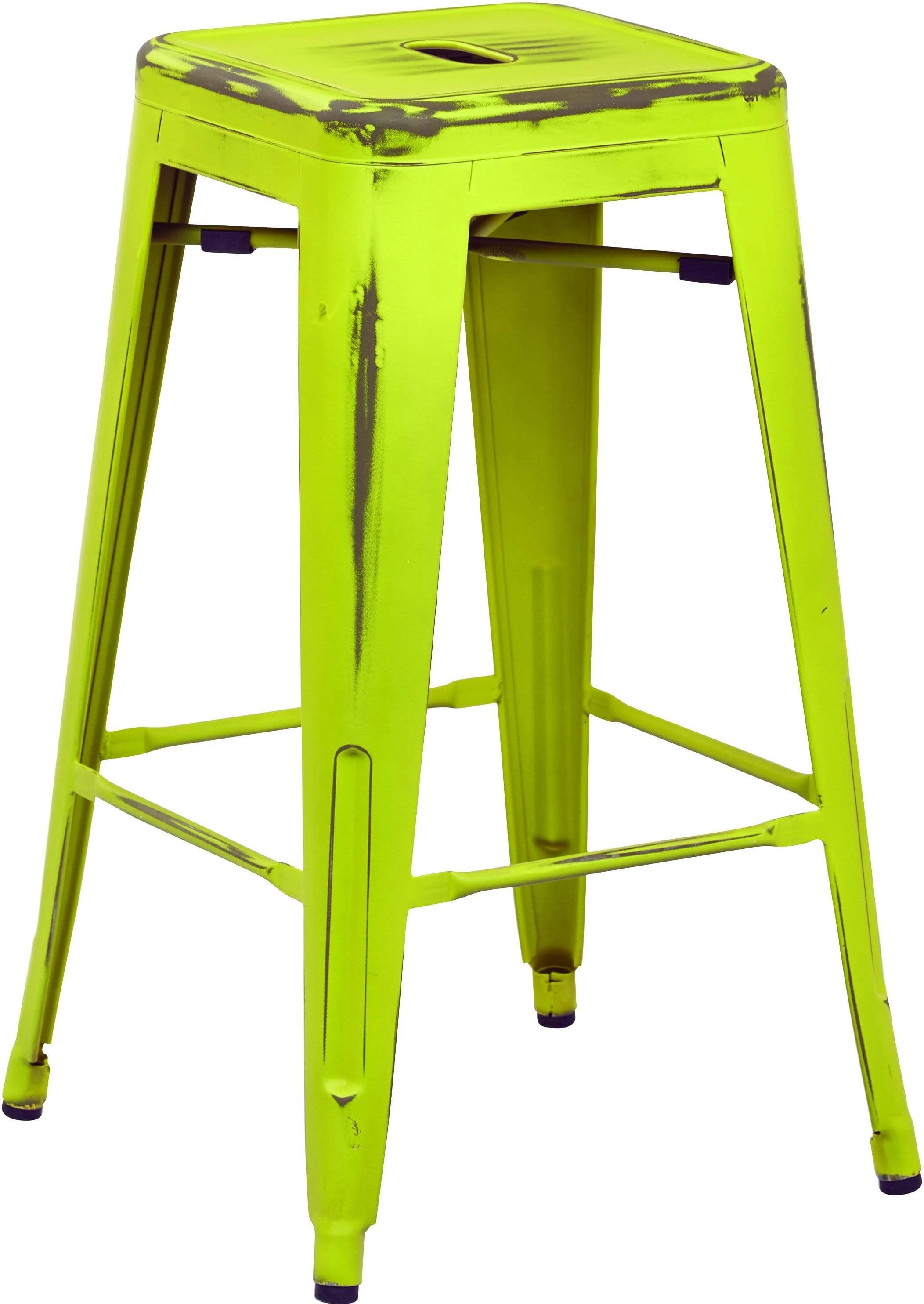 Office Star Bristow 26" Antique Metal Stool, 2-Pack [BRW3026A2] - Image 8