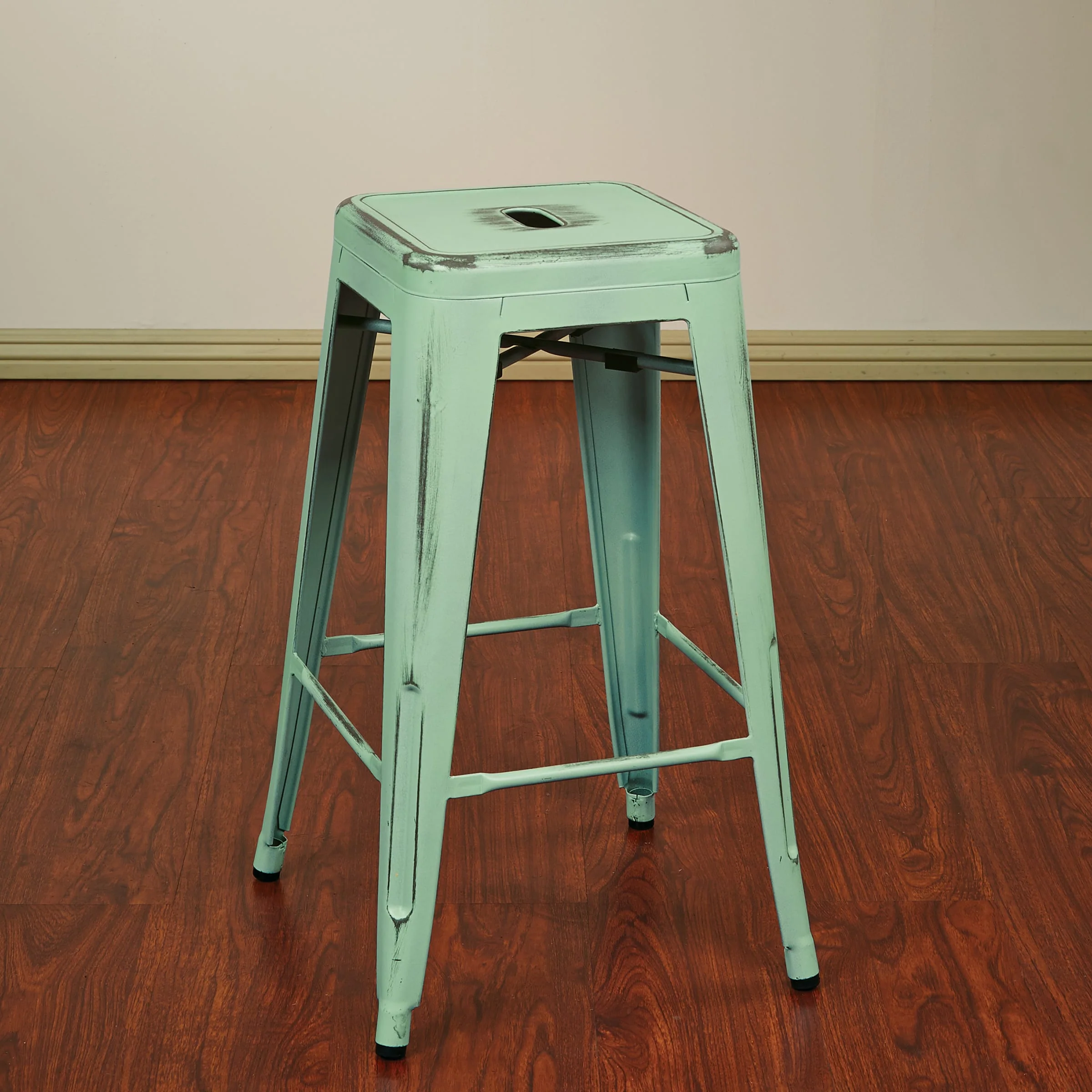 Office Star Bristow 30" High Metal Stool, 4-Pack [BRW3030A4] - Image 5