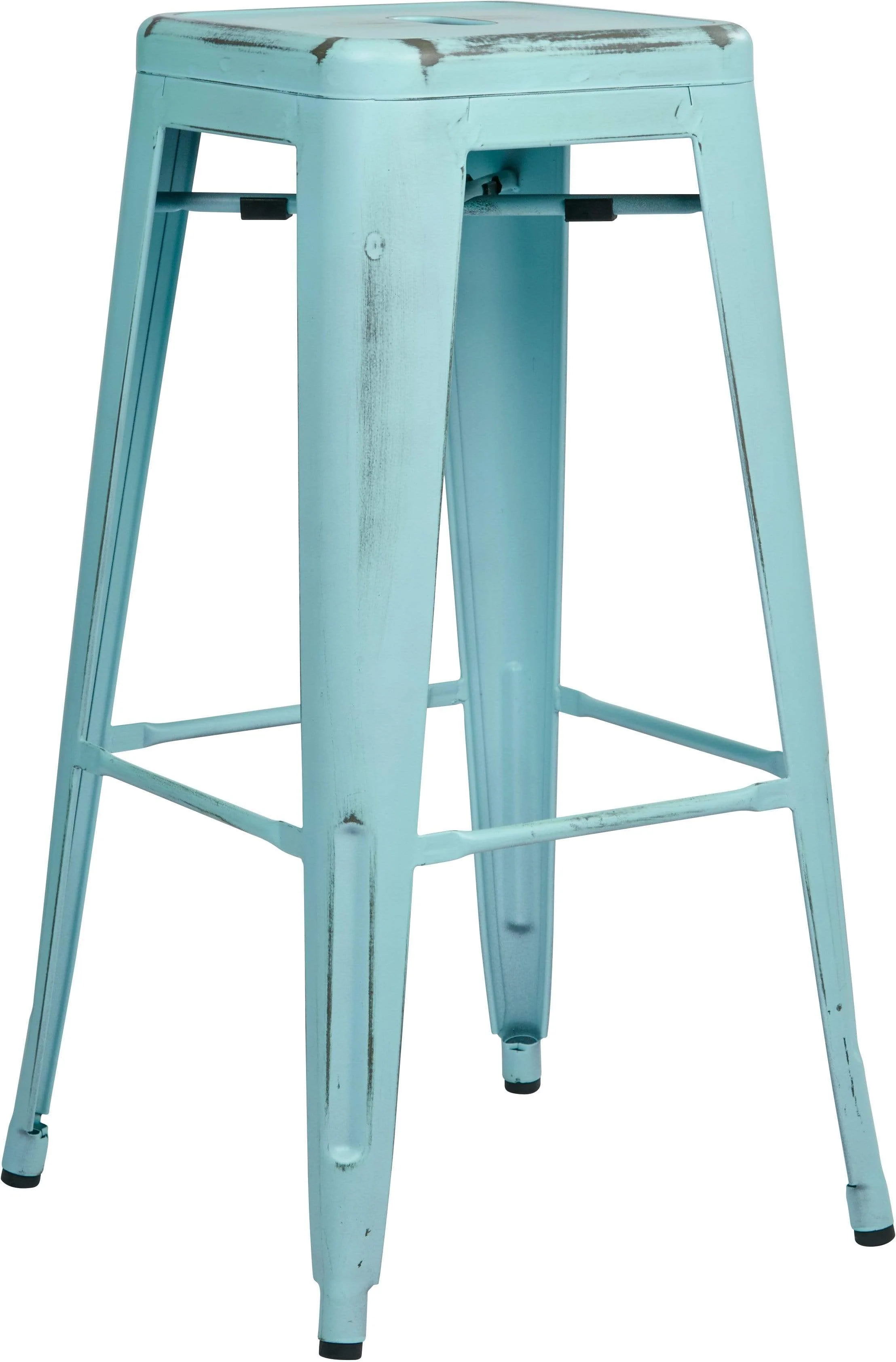 Office Star Bristow 30" High Metal Stool, 4-Pack [BRW3030A4] - Image 6