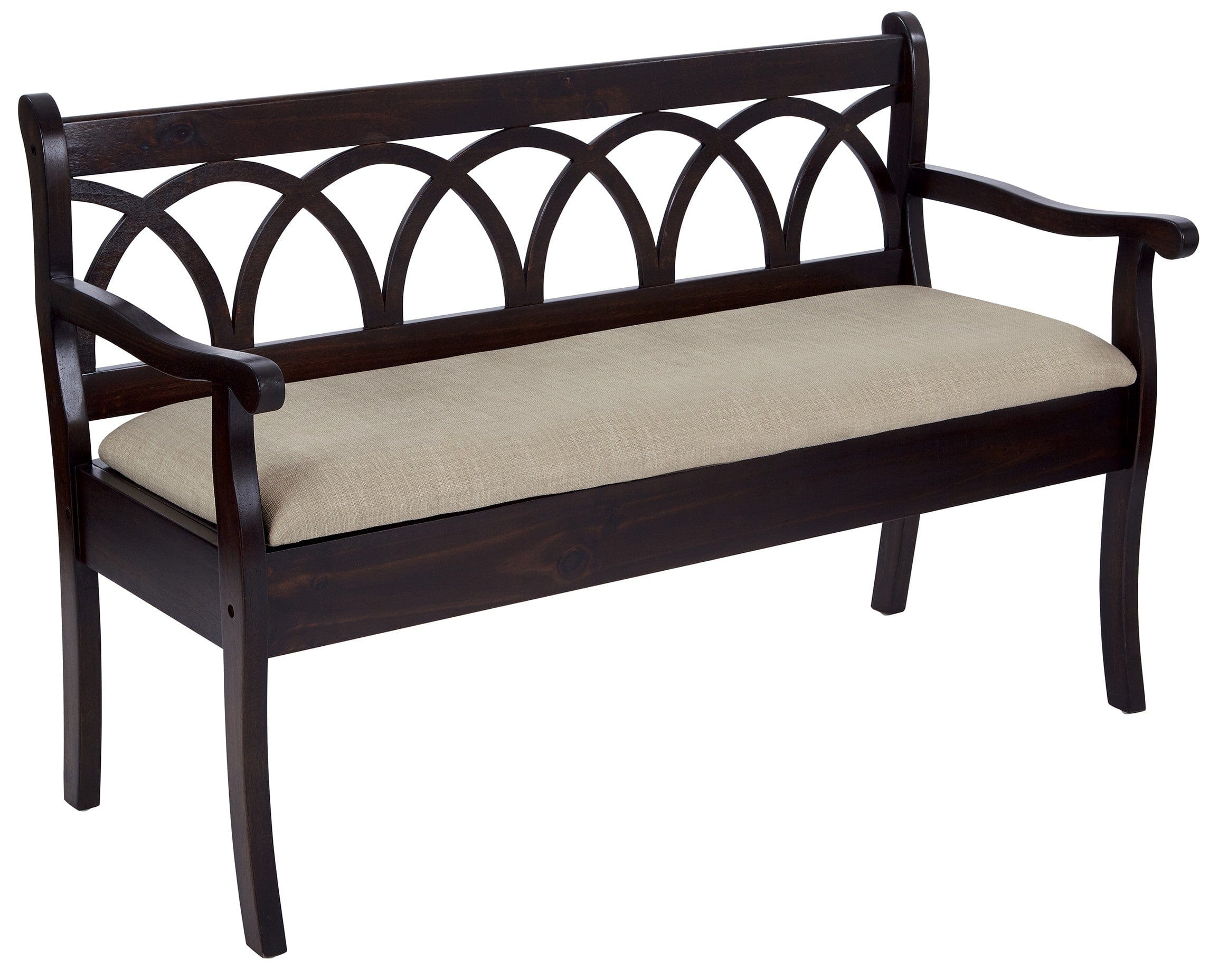 Office Star OSP Designs Coventry Storage Bench [CVN371] - Image 3