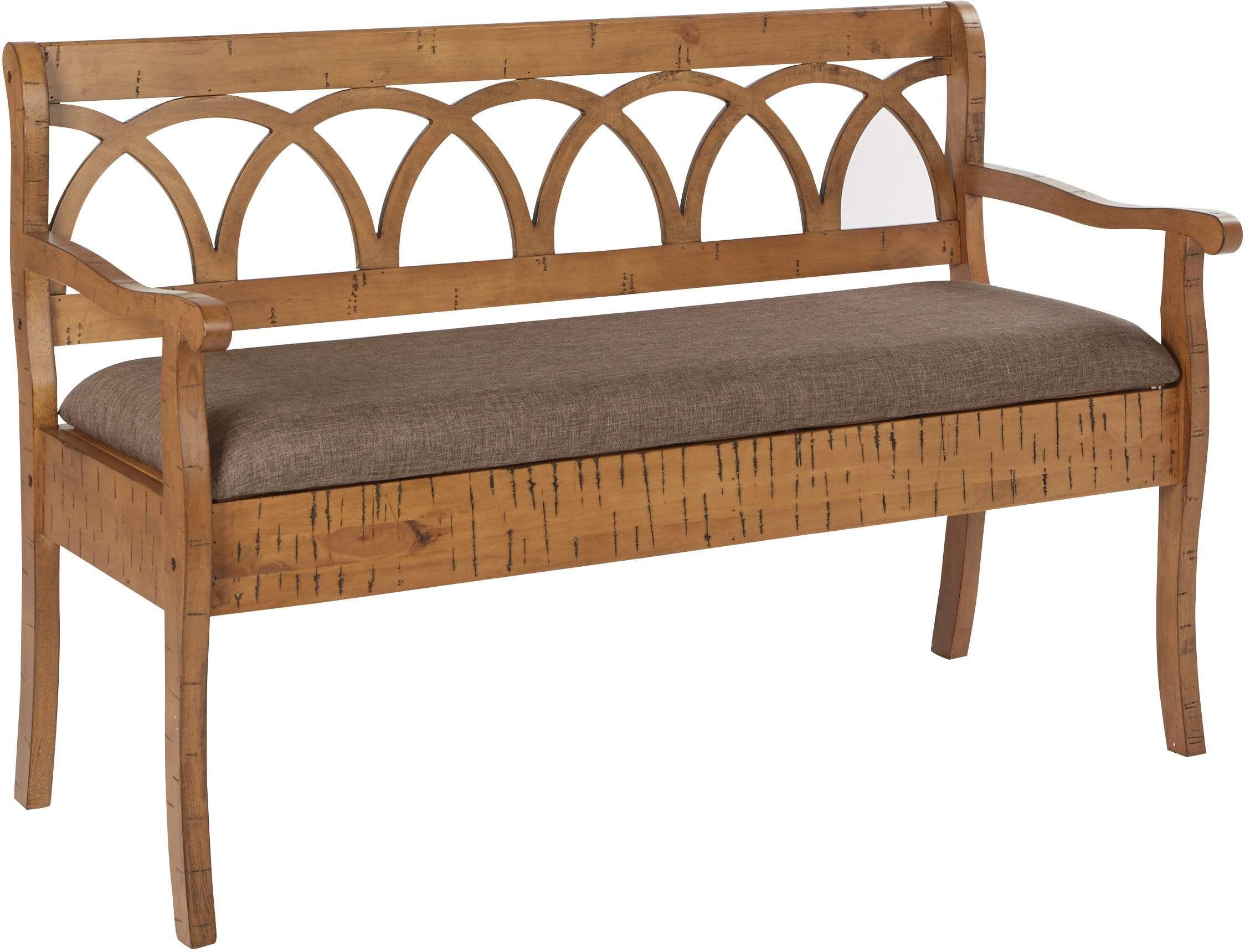 Office Star OSP Designs Coventry Storage Bench [CVN371] - Image 4