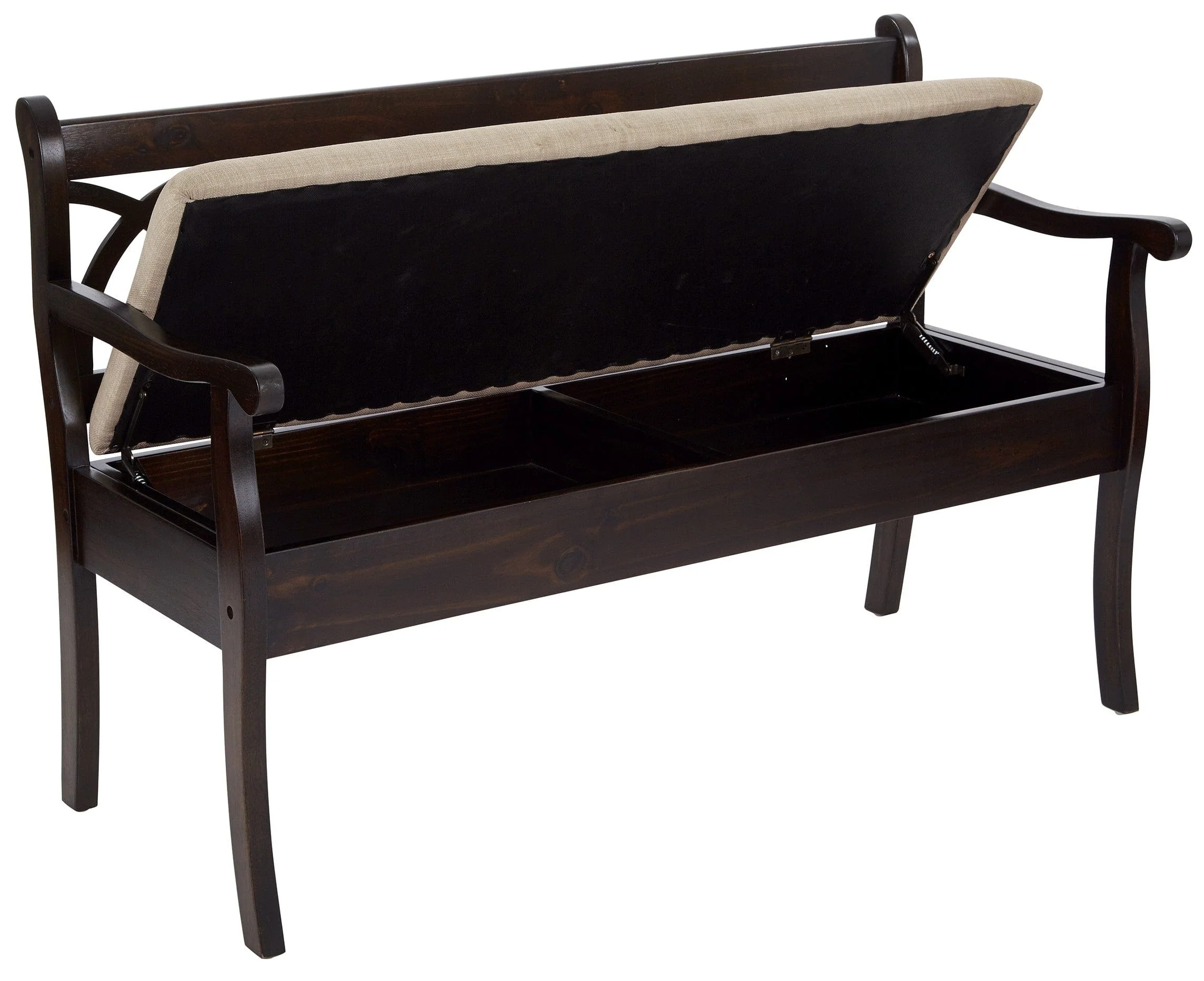 Office Star OSP Designs Coventry Storage Bench [CVN371] - Image 5