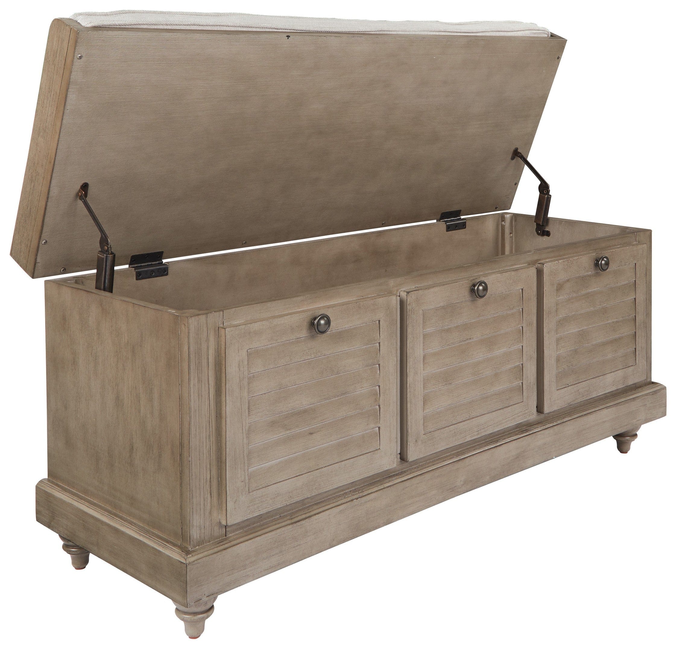Office Star OSP Designs Dover Storage Bench [DOV] - Image 12