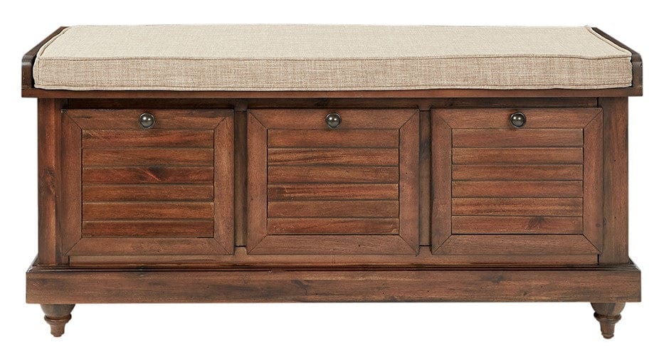 Office Star OSP Designs Dover Storage Bench [DOV] - Image 6