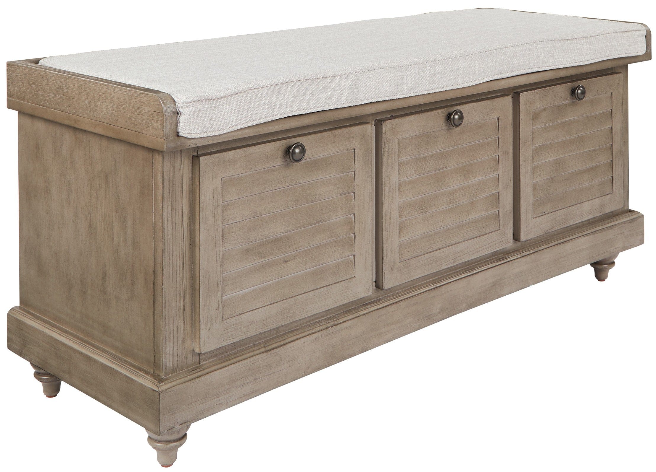 Office Star OSP Designs Dover Storage Bench [DOV] - Image 8