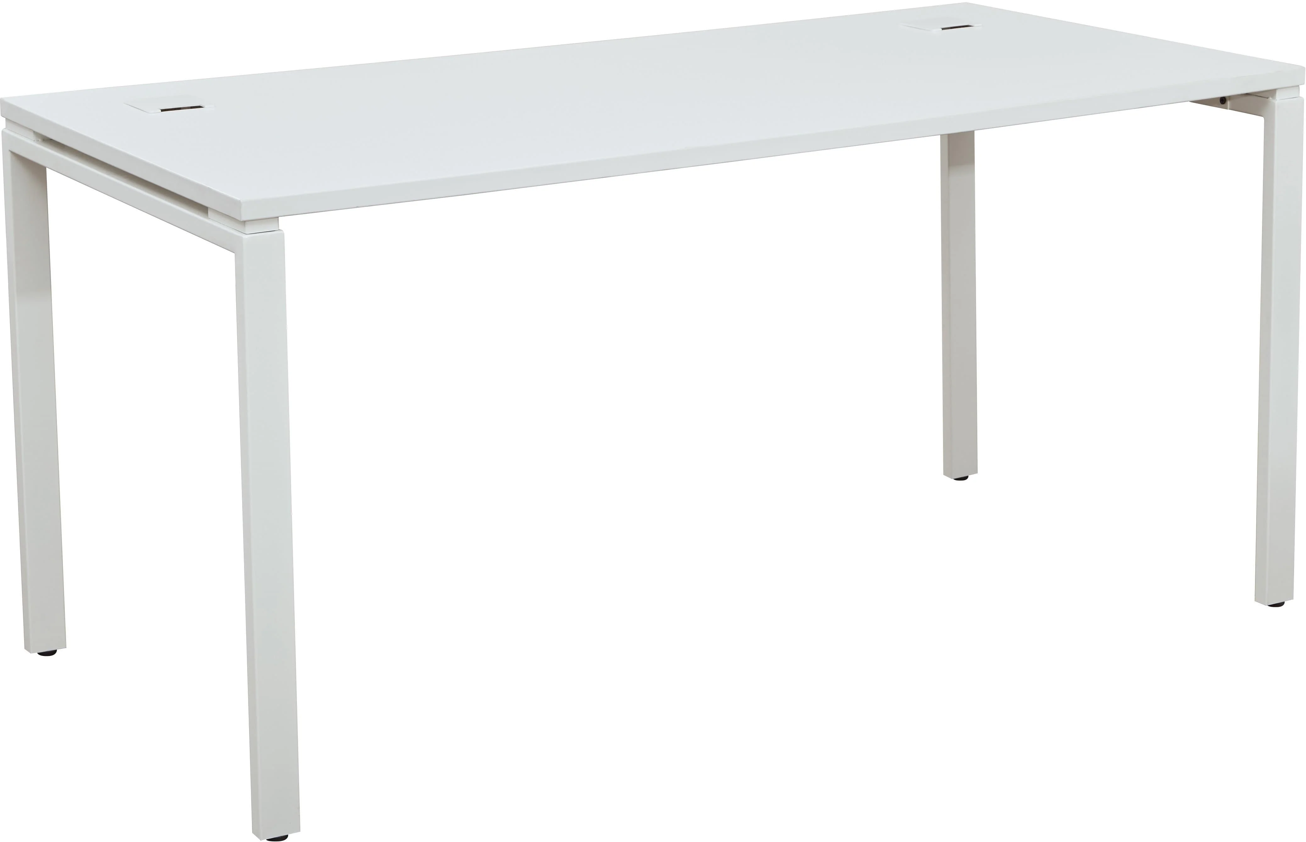 OSP Designs 60” Writing Desk with Top / Metal Legs [PRD3060D]