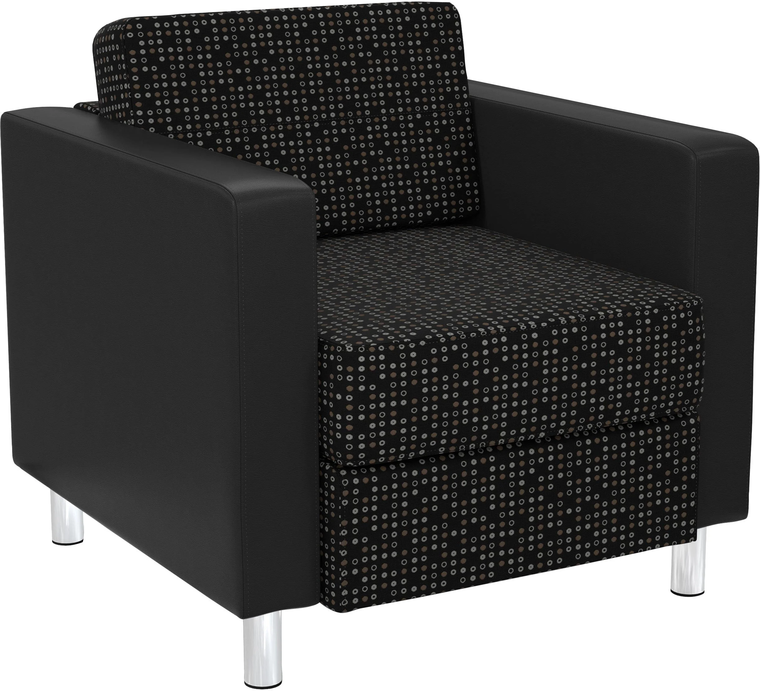 Office Star Pacific Chair in 2 Tone Fabric [PAC51] - Image 4