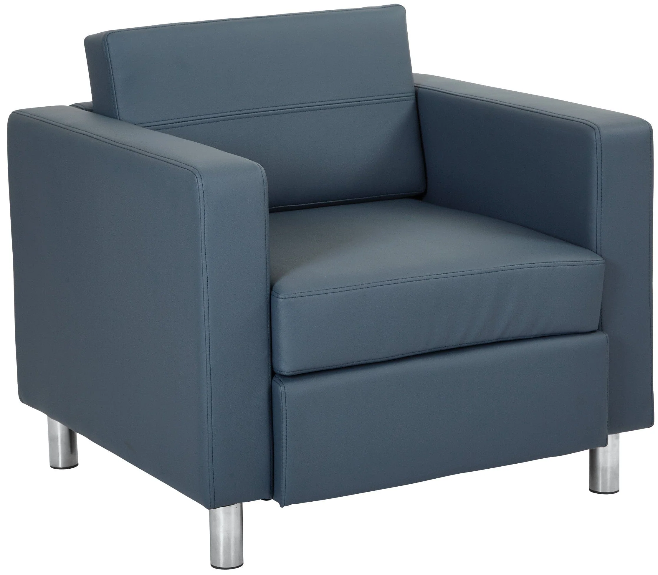 Office Star Ave Six Pacific Faux Leather Armchair [PAC51] - Image 14