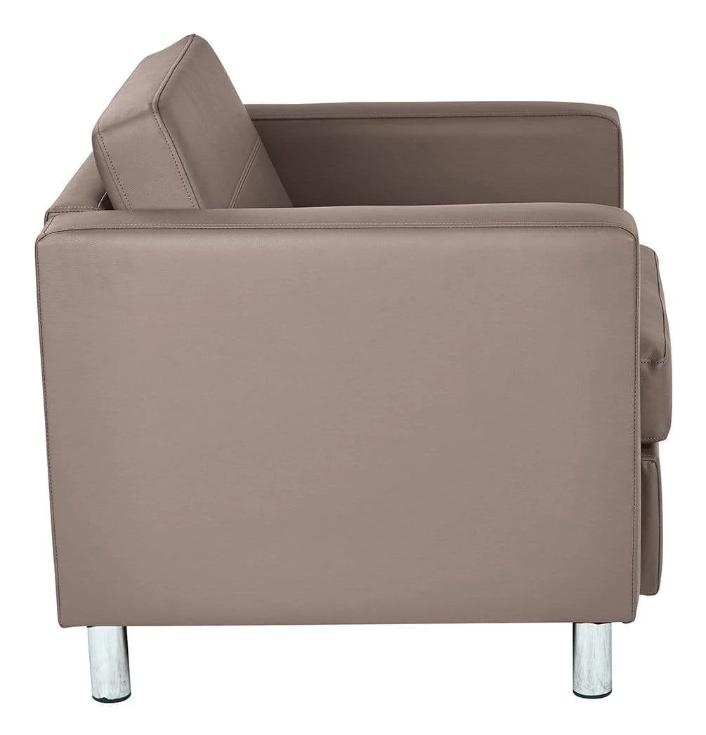 Office Star Ave Six Pacific Faux Leather Armchair [PAC51] - Image 4
