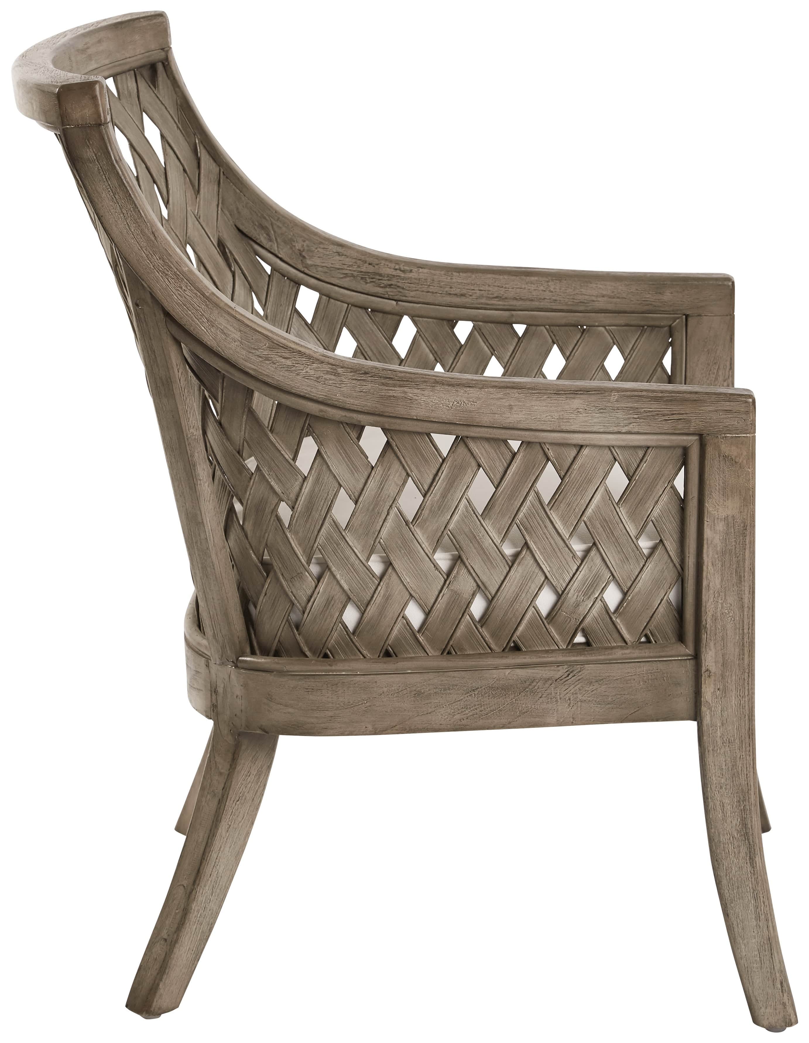 OSP Designs Plantation Lounge Chair with Cushion [PLN157] - Image 3