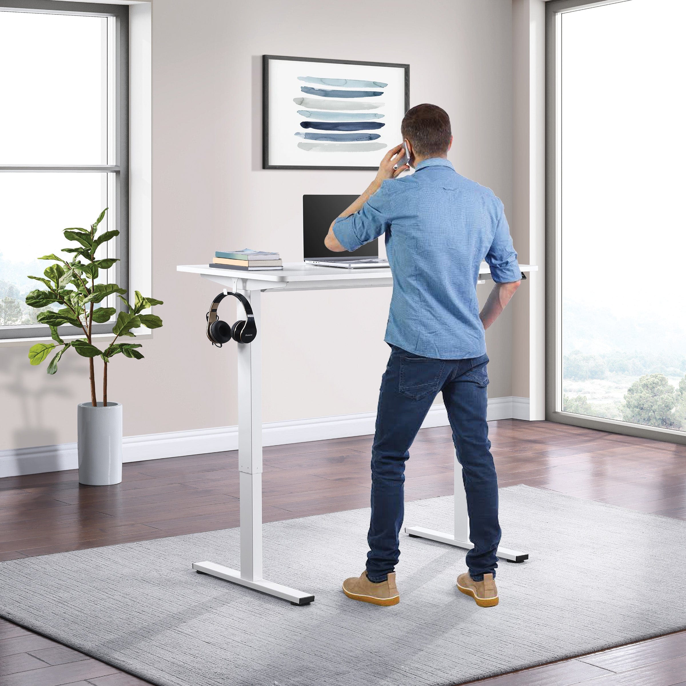 Office Star Primo Sit-to-Stand Electric Desk [PMO4823] - Image 4