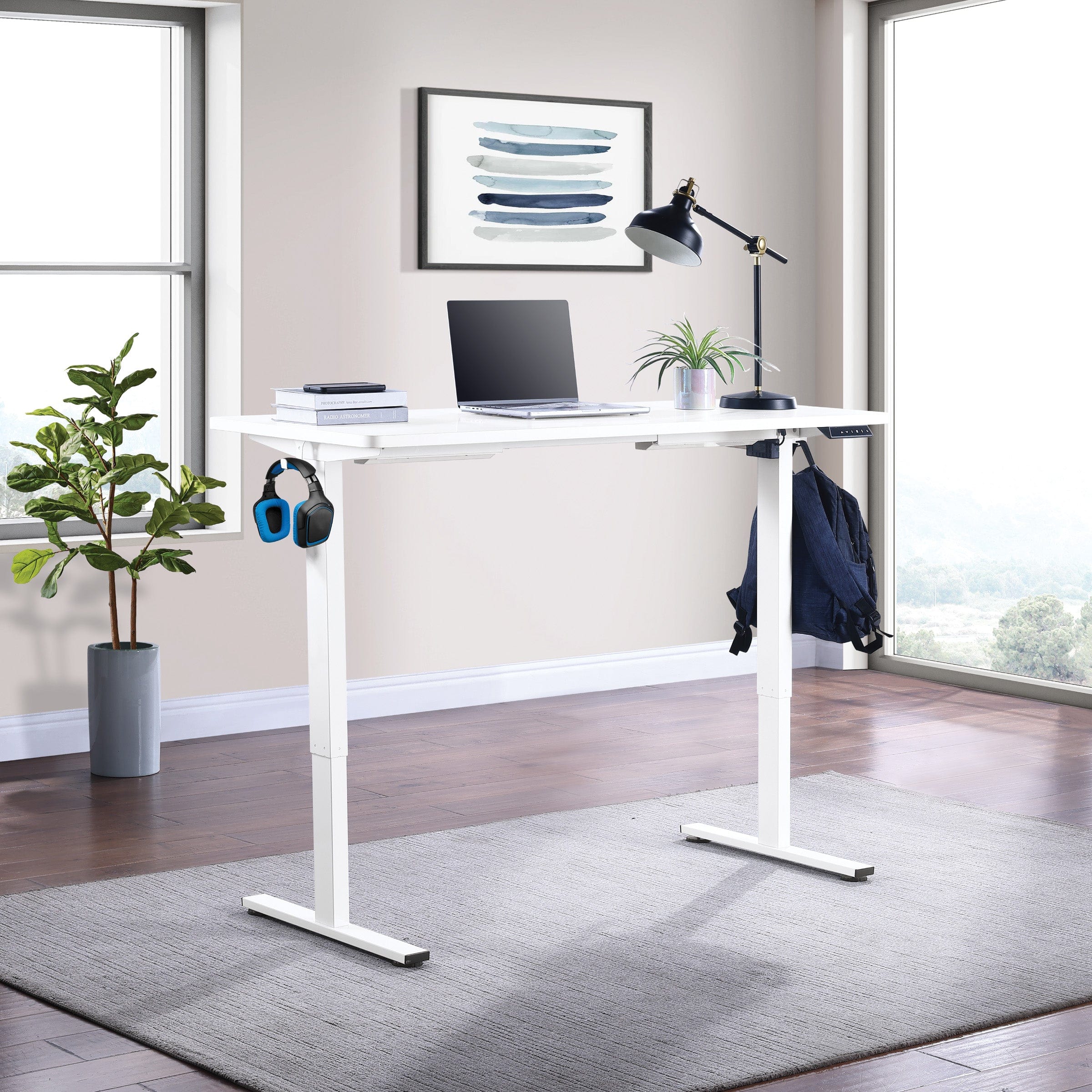 Office Star 60" Sit Stand Electric Height Adjustable Desk [PMO6024] - Image 2