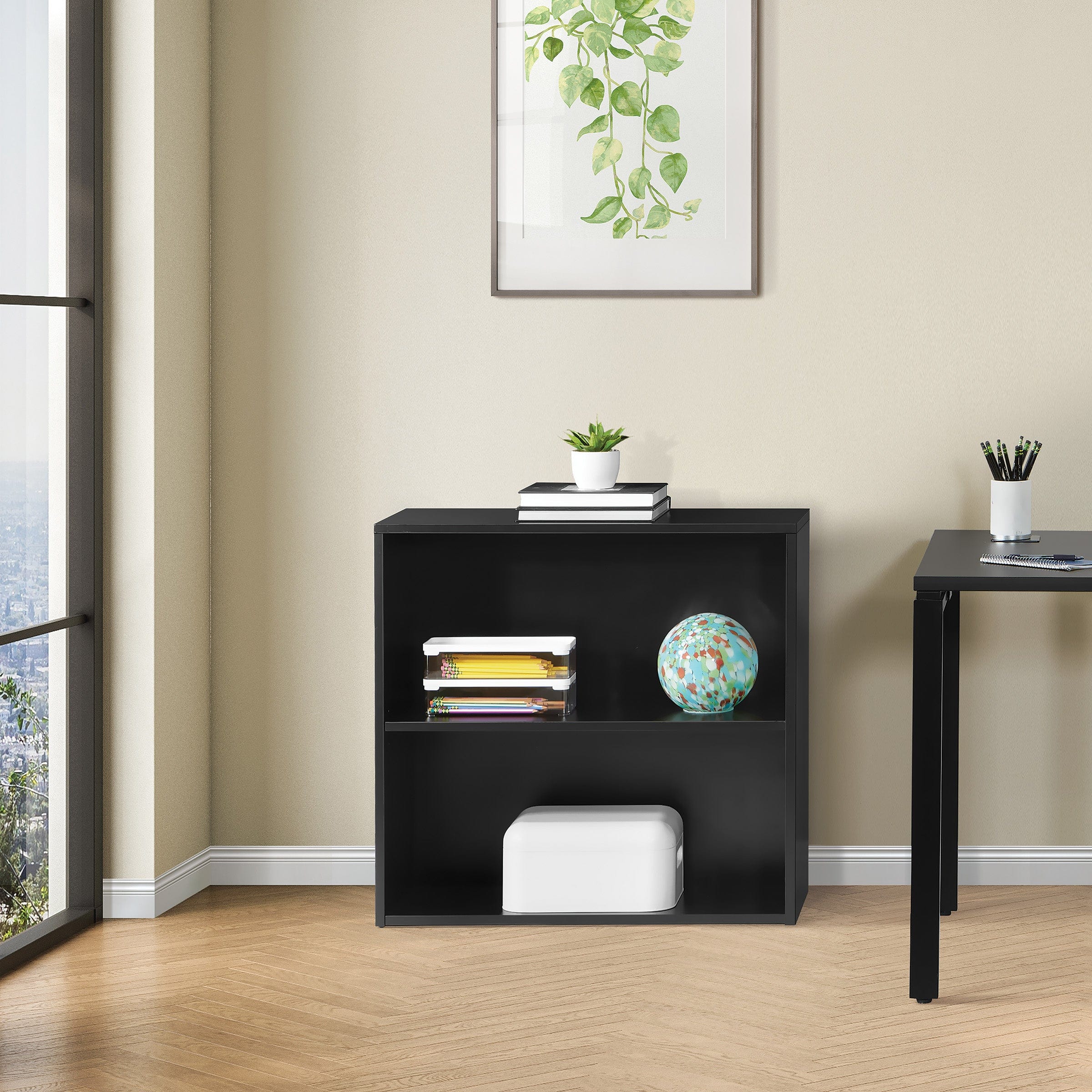 Office Star OSP Designs Prado 30" 2 Shelf Bookcase [PRD3230] - Image 4