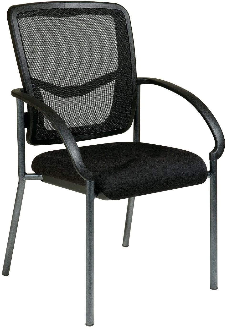 Office Star Pro-Line II™ ProGrid® Back Visitors Chair with Arms [85670-30]