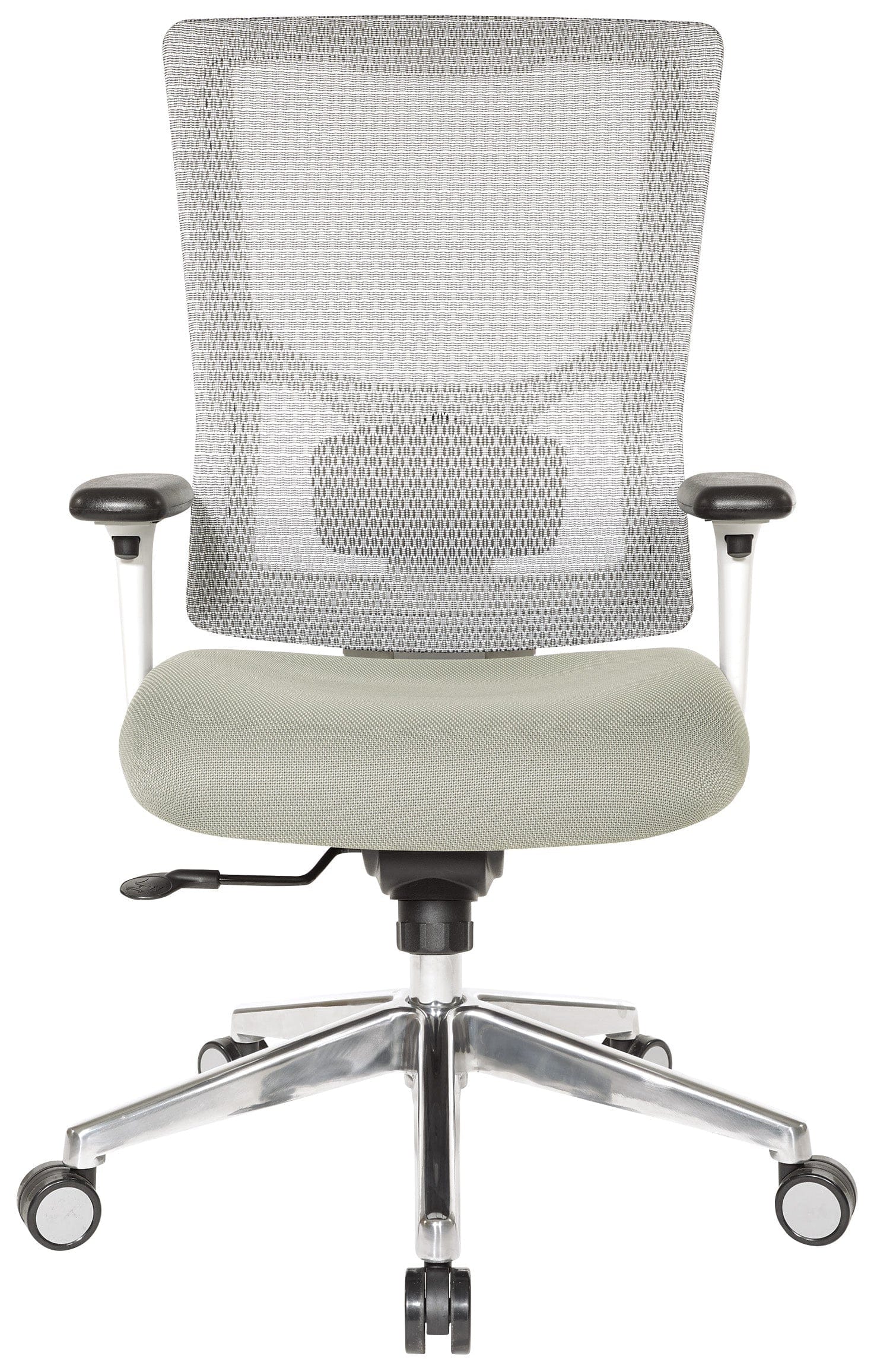 Office Star Pro-Line II™ ProGrid® White Mesh Mid Back Chair [95672-5882] - Image 7