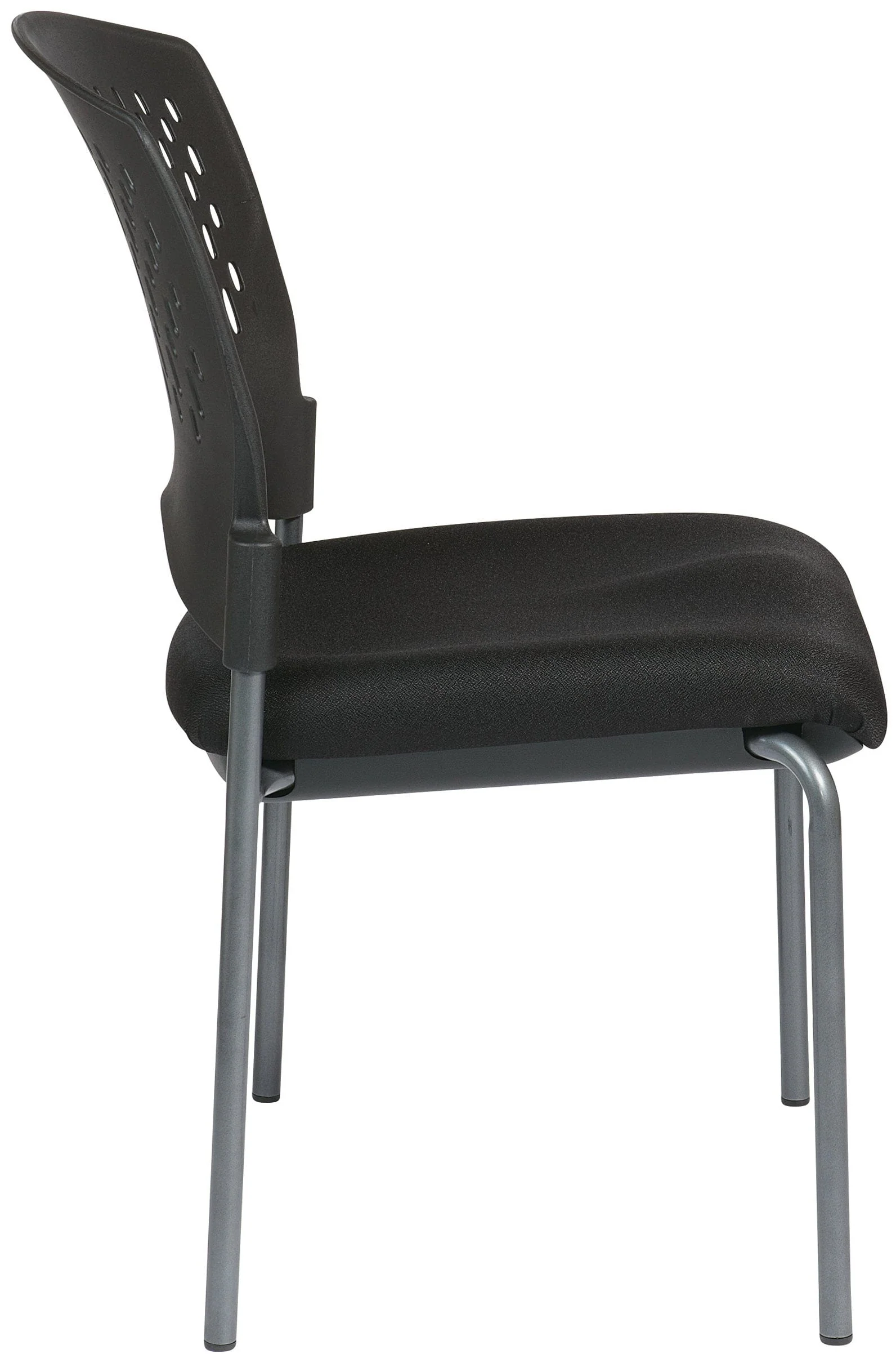 Office Star Pro-Line II™ Titanium Finish Armless Visitors Chair [8620-30]