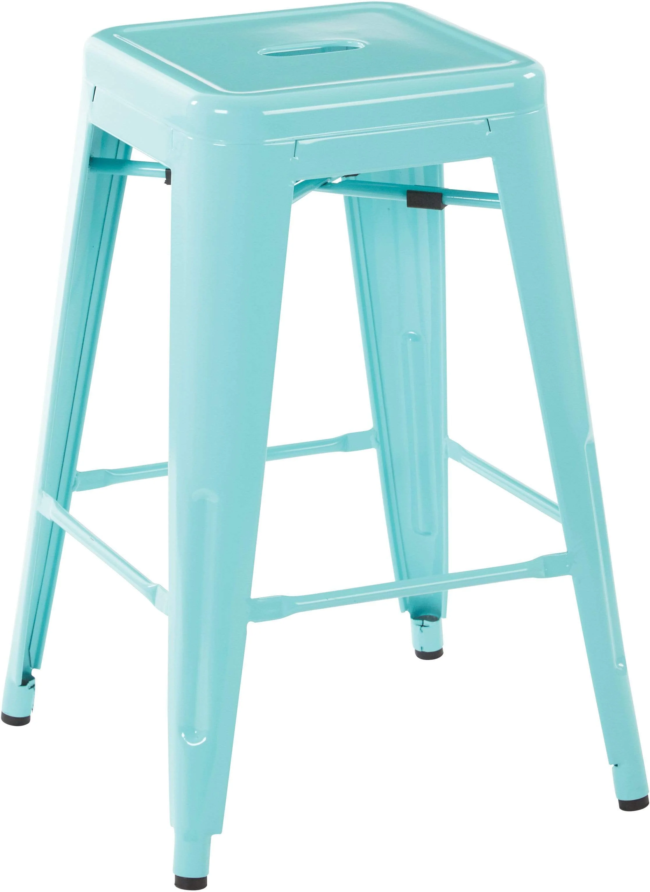 OSP Designs 24" Steel Backless Barstool Set of 2 [PTR3024A2] - Image 4