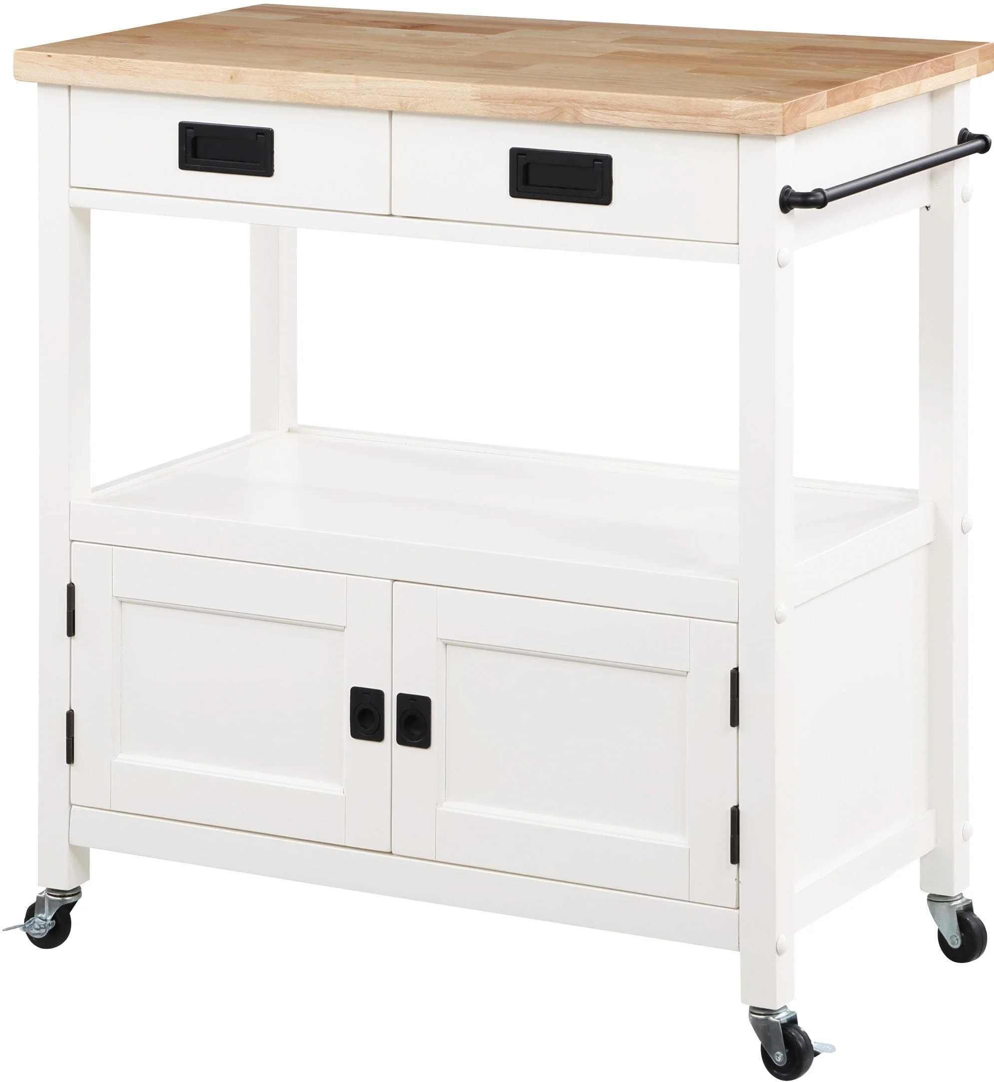 Office Star Radford Kitchen Cart [RADW] - Image 3