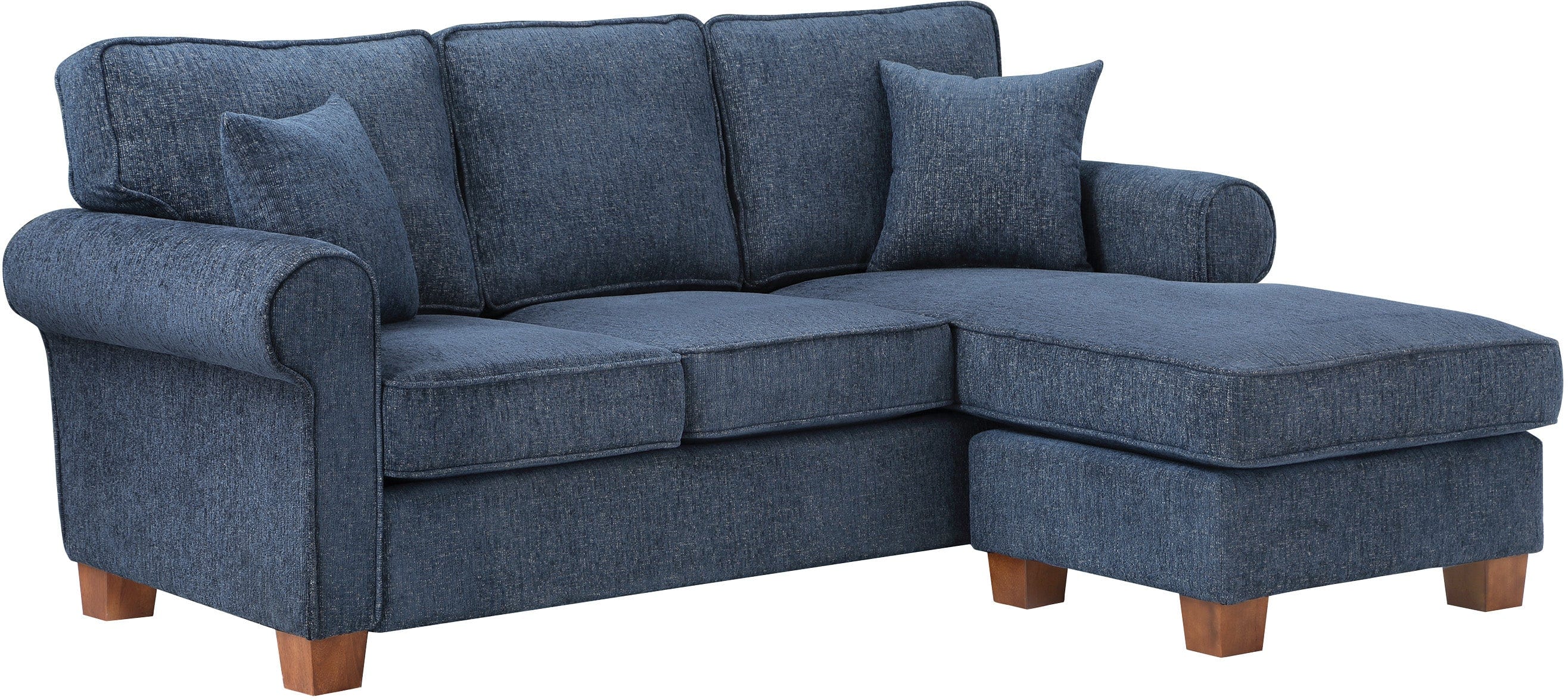 Office Star Rylee Rolled Arm Sectional [RLE55]