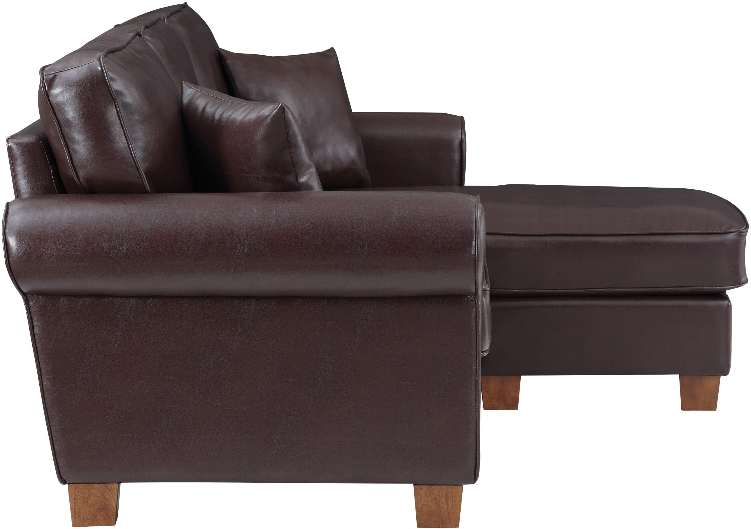 Office Star Rylee Rolled Arm Sectional [RLE55] - Image 8