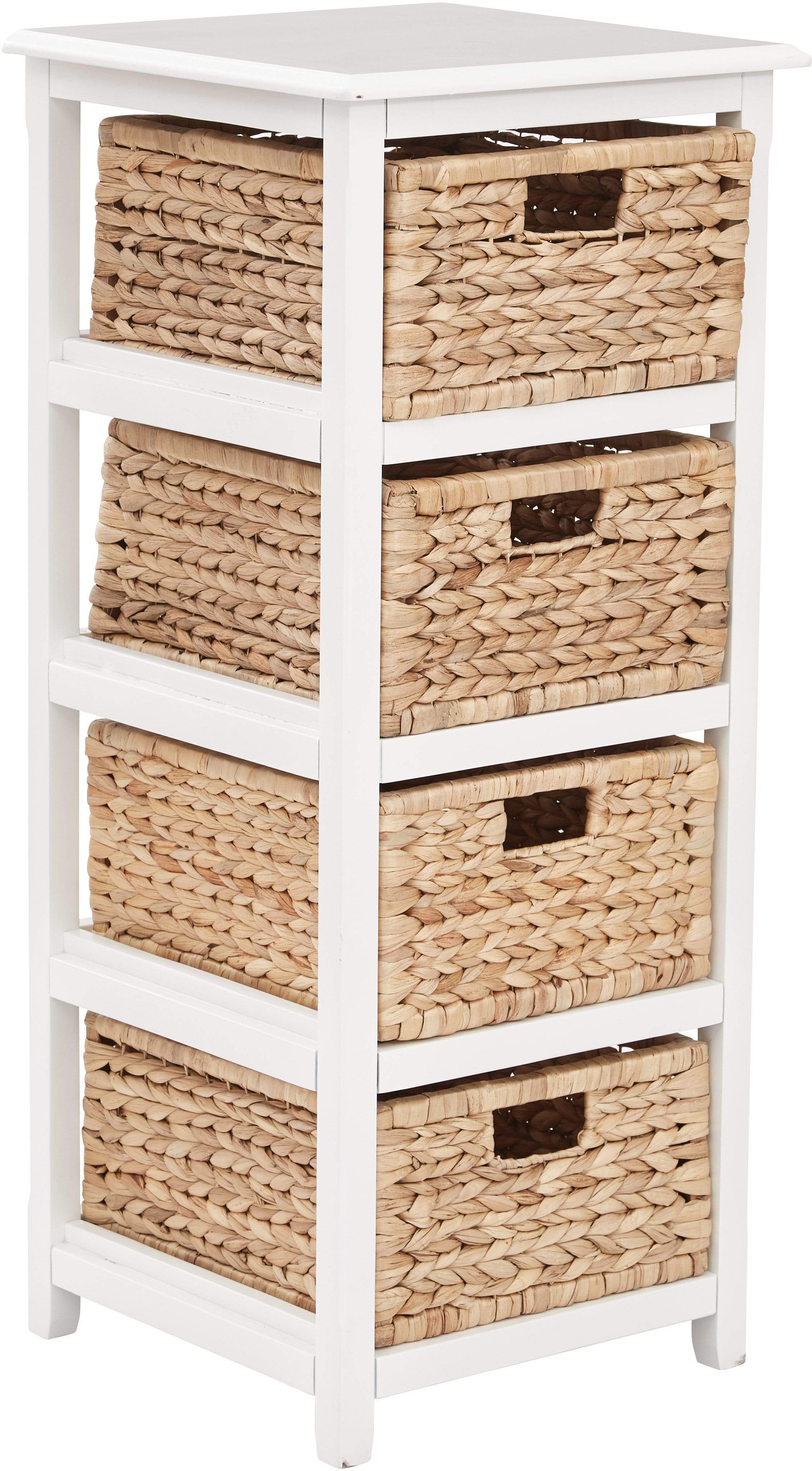 Office Star OSP Designs Seabrook 4 Tier Storage Unit [SBK4514A]