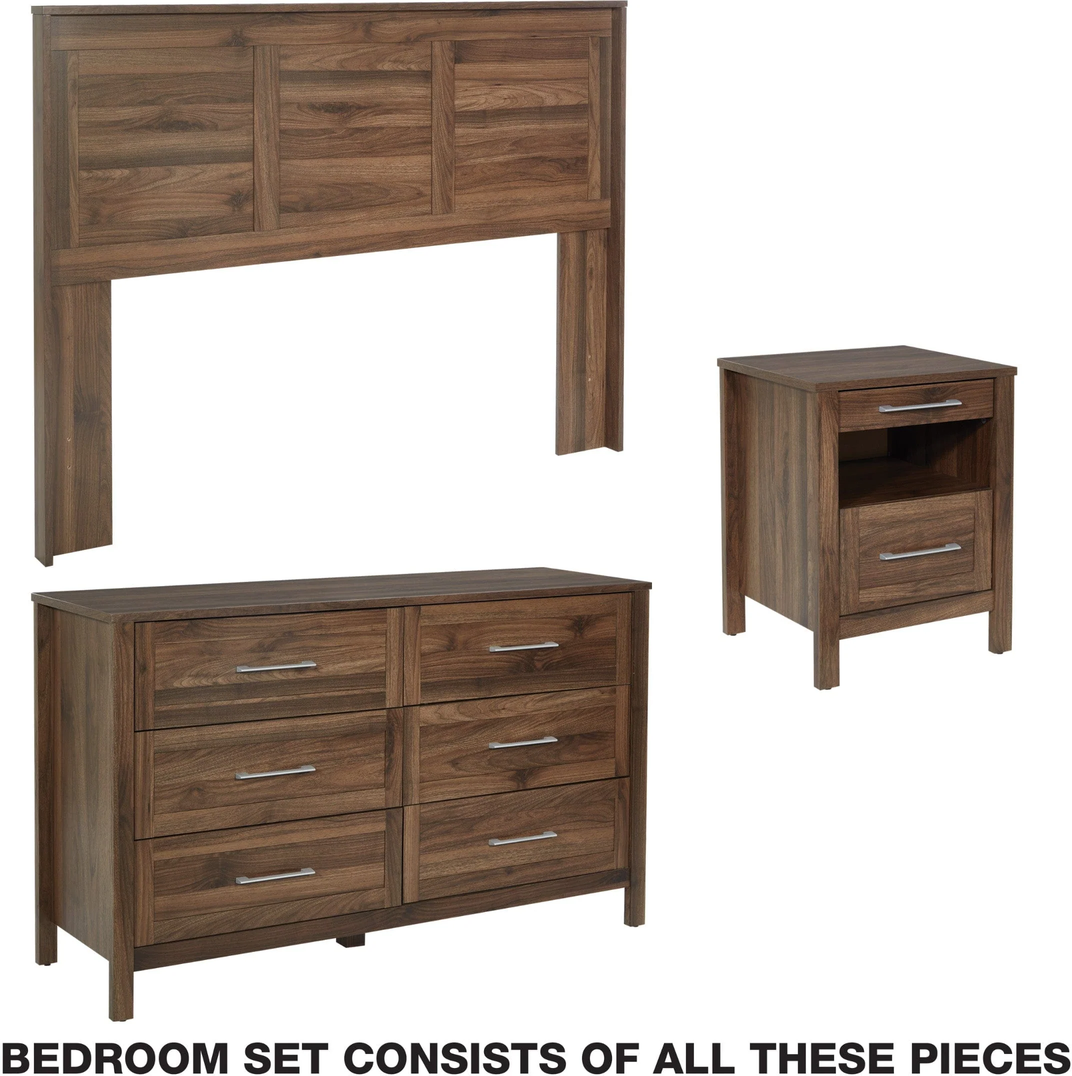 Office Star Stonebrook 3 Piece Bedroom Set [SK103P]